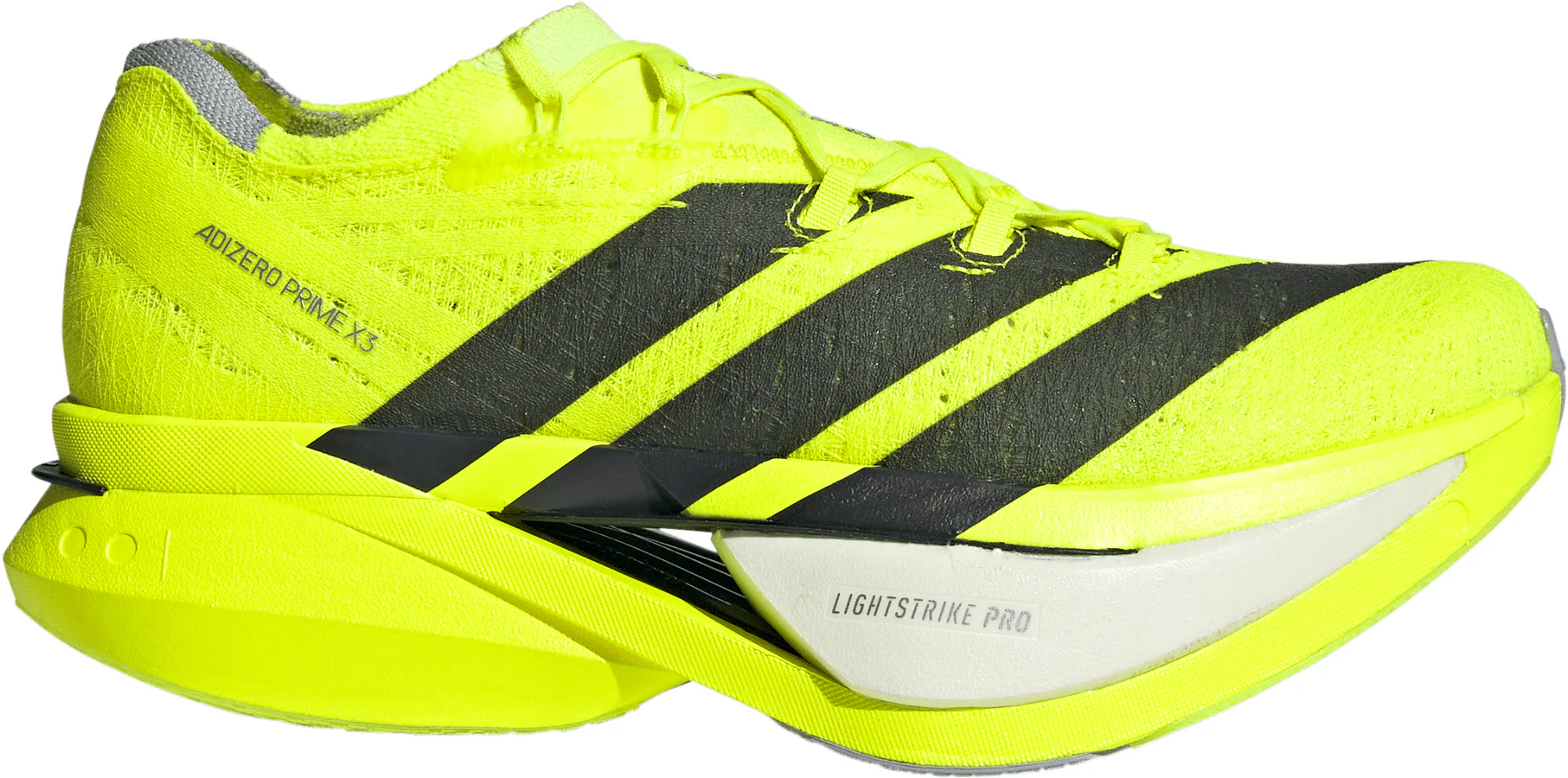 adidas Adizero Prime X3 Strung Running Shoes - Yellow