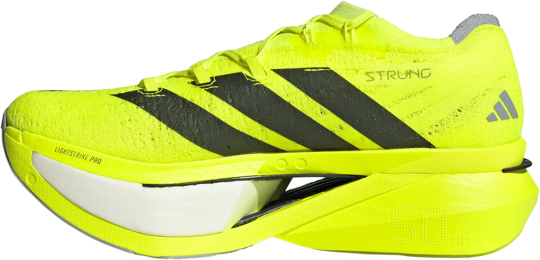 adidas Adizero Prime X3 Strung Running Shoes - Yellow - Image 3
