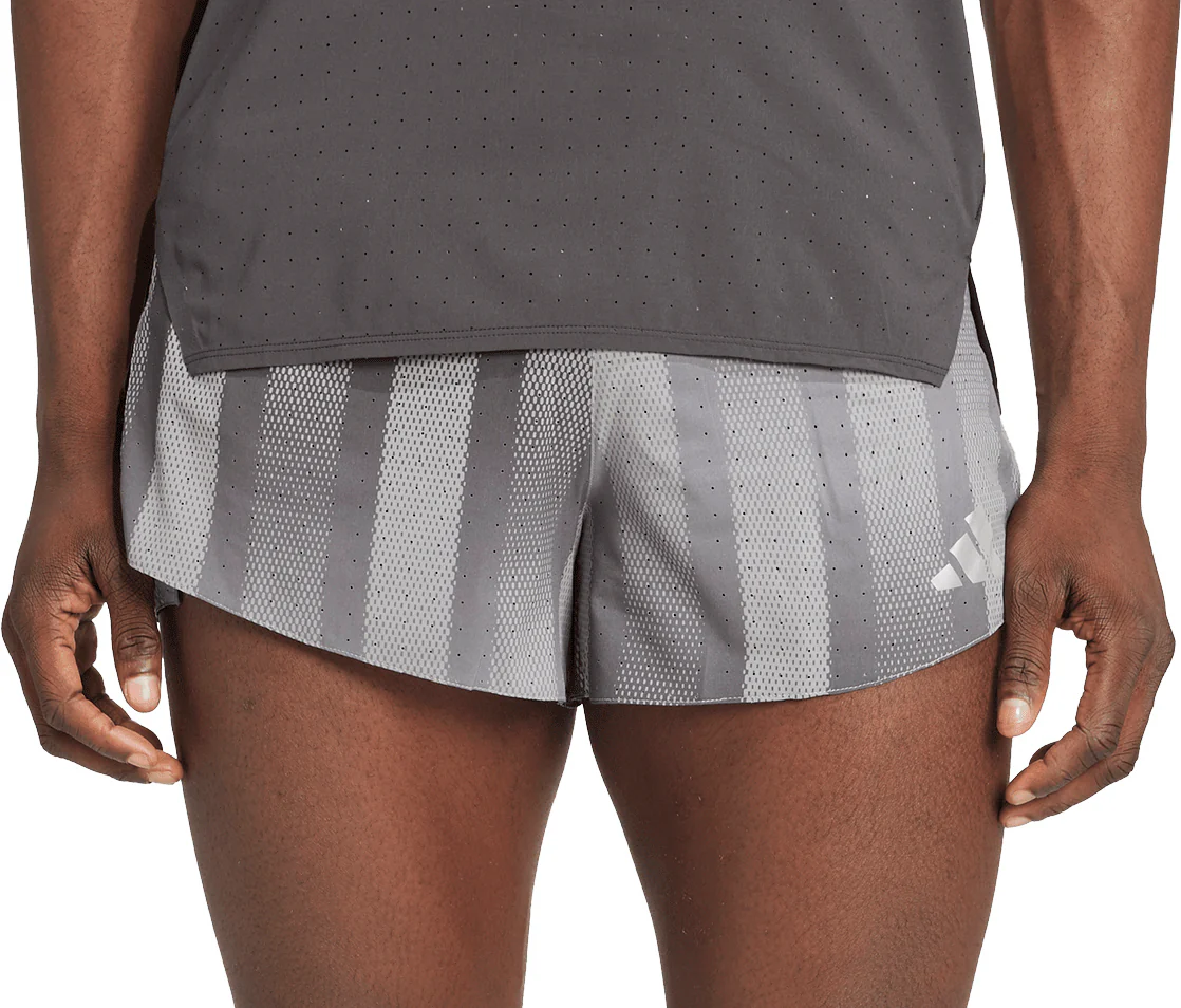 adidas Adizero Pro 3 Inch Mens Running Shorts - Grey