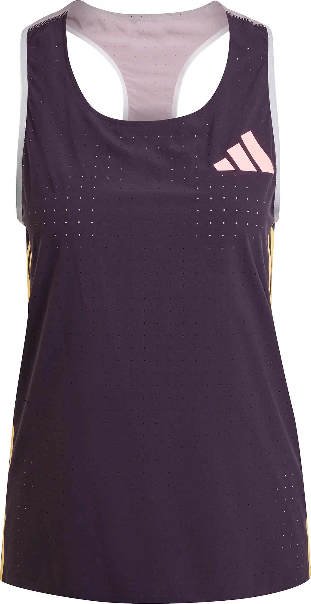 adidas Adizero Promo Womens Running Vest Tank Top - Purple - Image 5