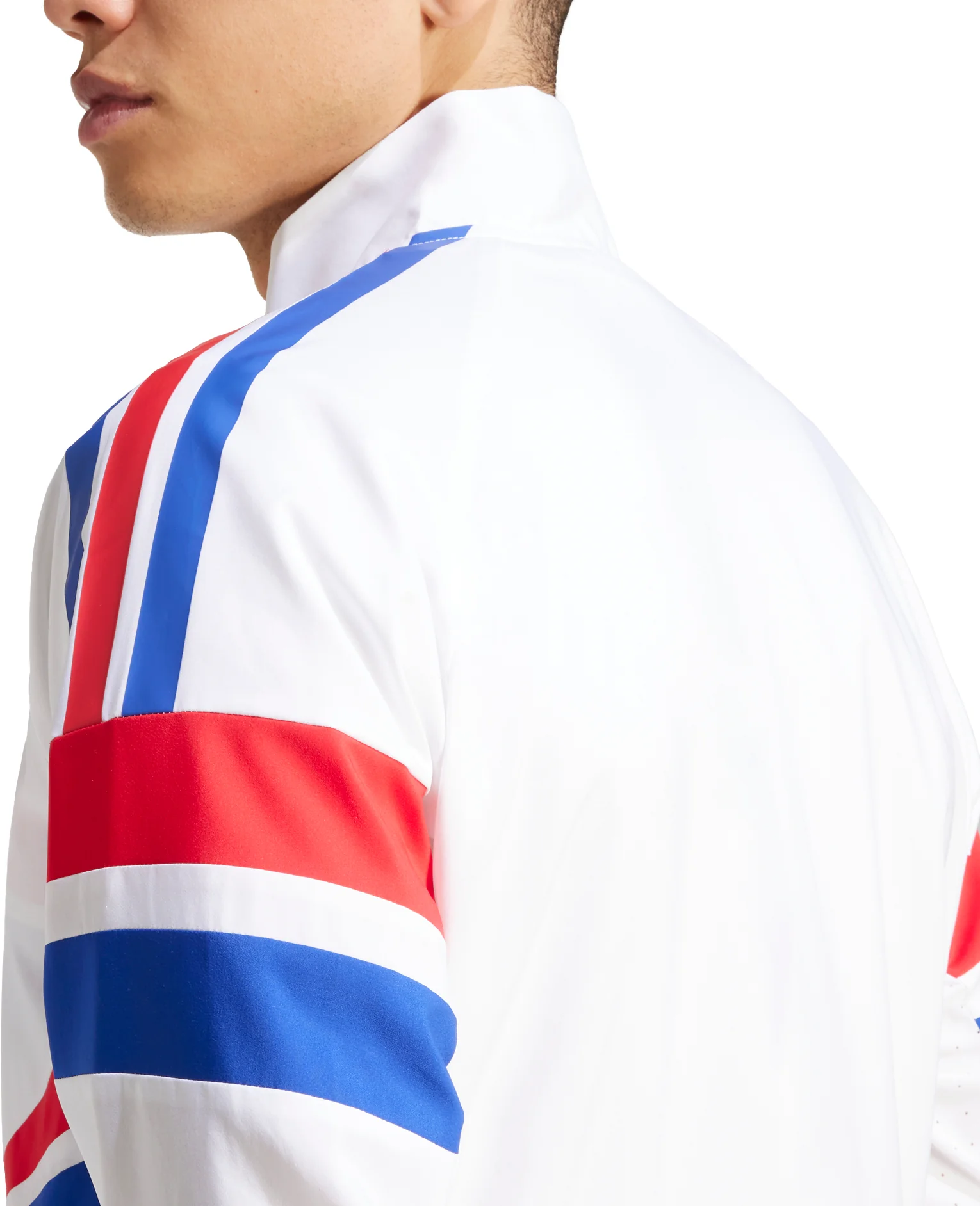 adidas Adizero Retro Mens Running Jacket - White - Image 4