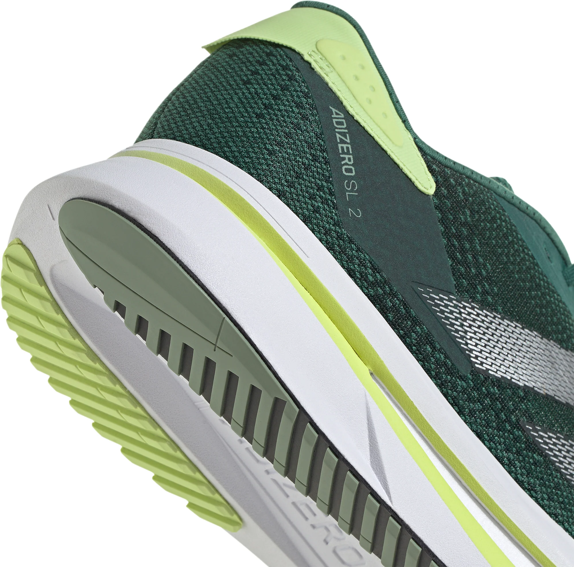 adidas Adizero SL 2 Mens Running Shoes - Green - Image 3