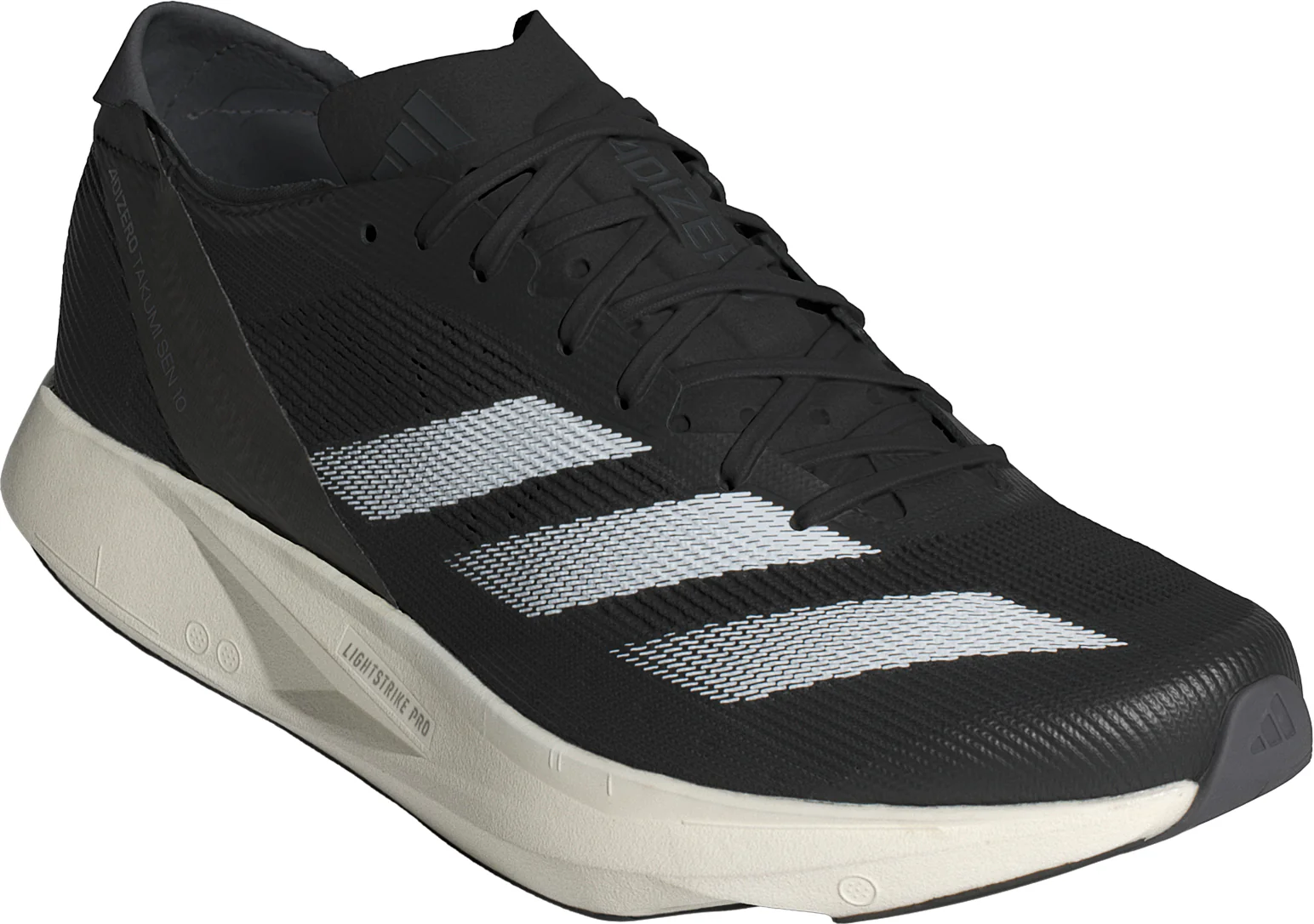 adidas Adizero Takumi Sen 10 Mens Running Shoes - Black - Image 6