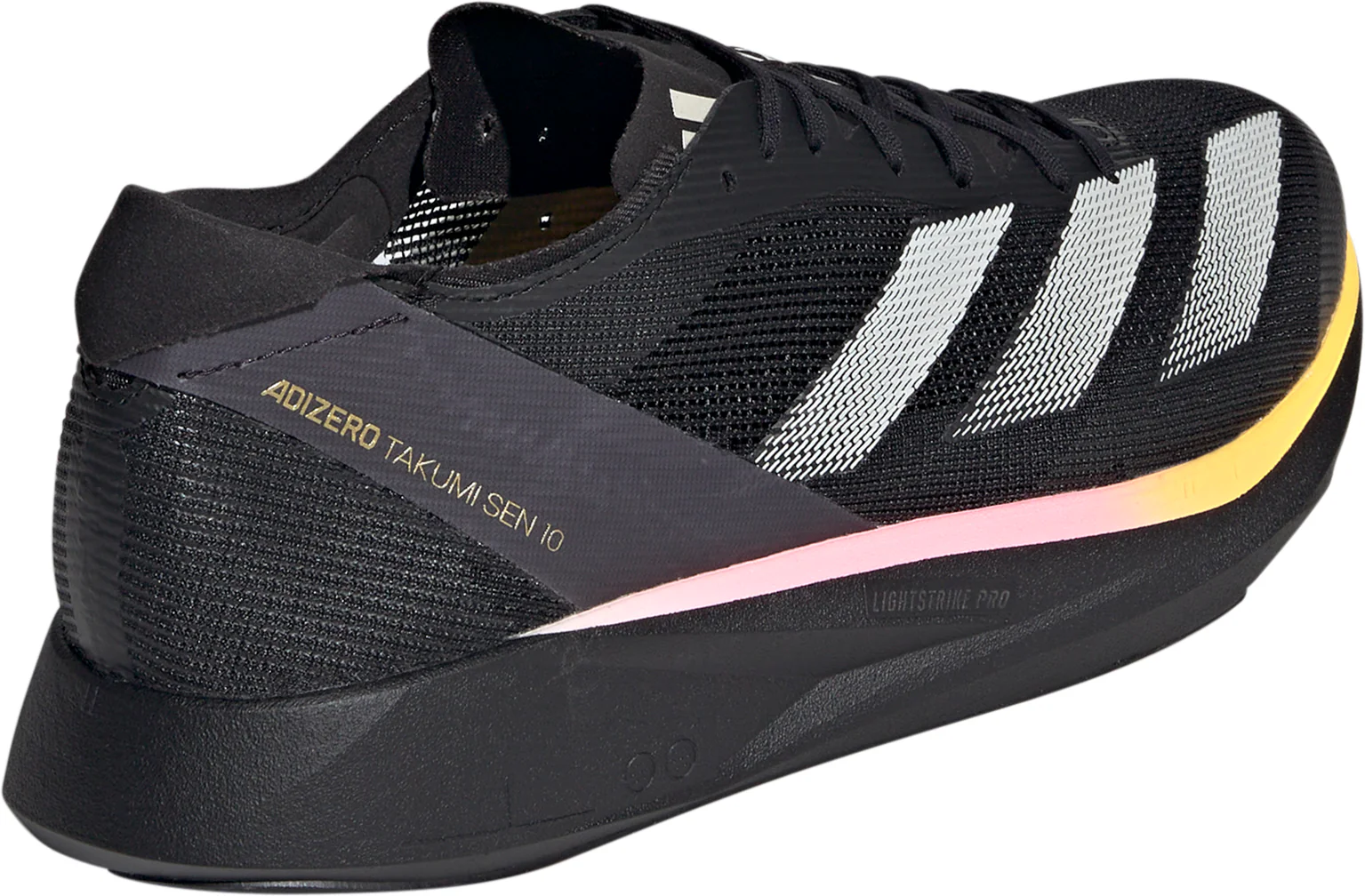 adidas Adizero Takumi Sen 10 Mens Running Shoes - Black - Image 5