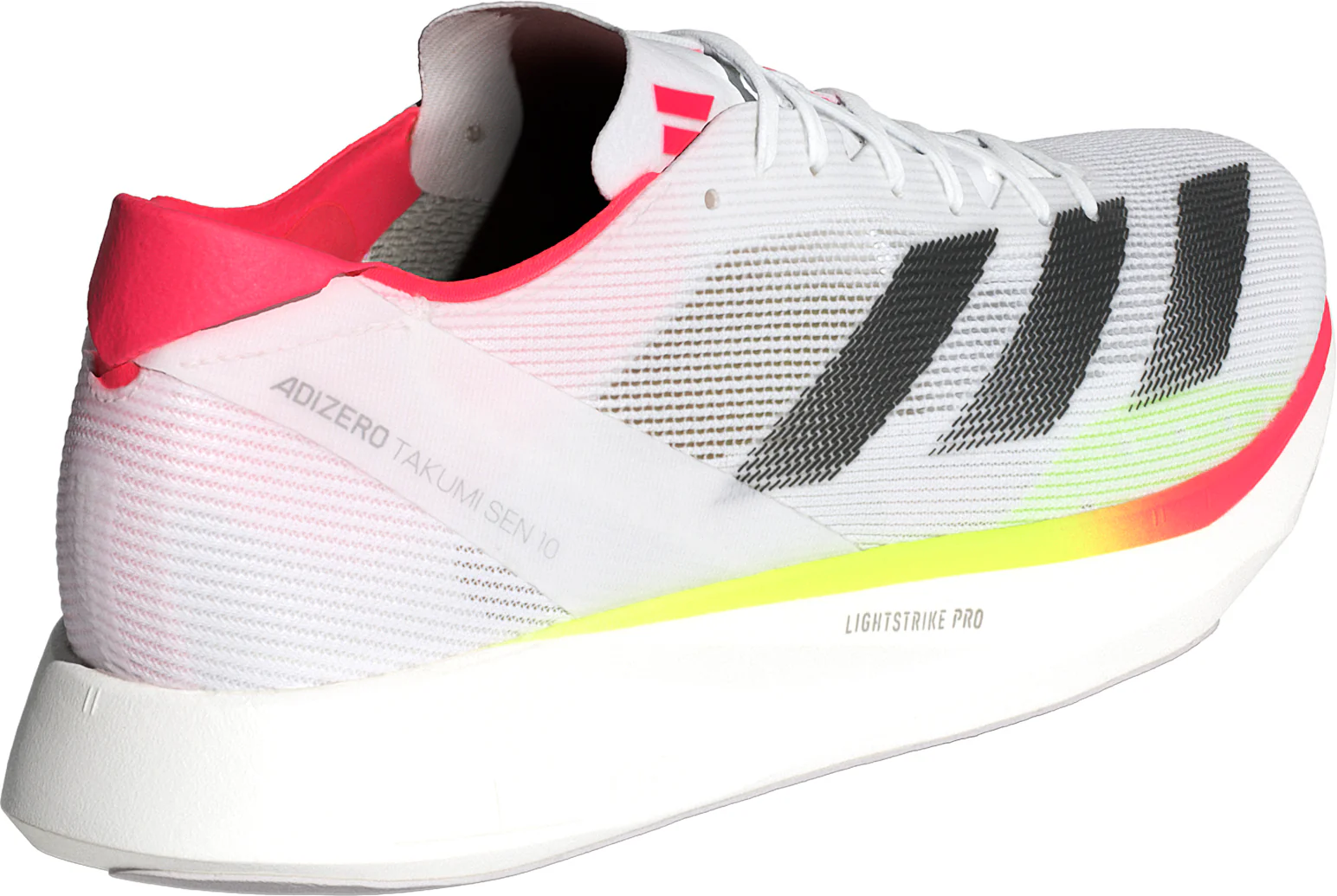adidas Adizero Takumi Sen 10 Mens Running Shoes - White - Image 5