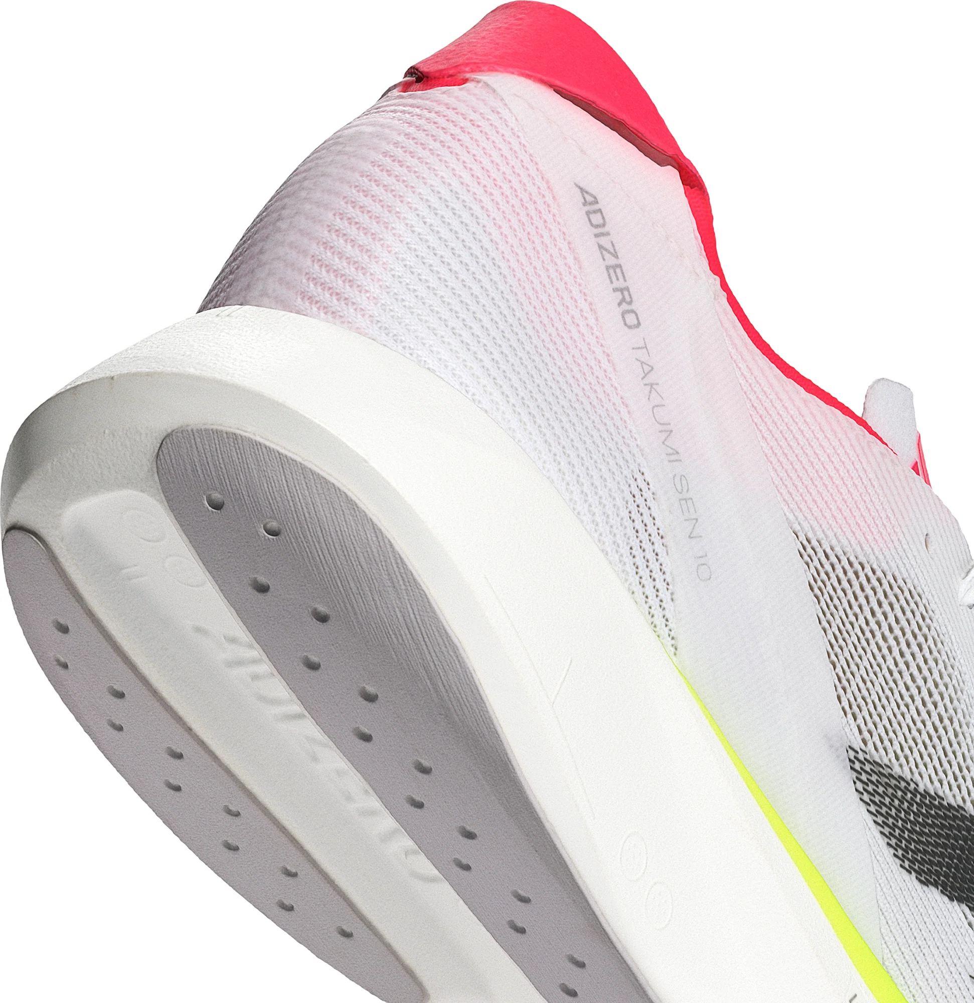 adidas Adizero Takumi Sen 10 Mens Running Shoes - White - Image 7