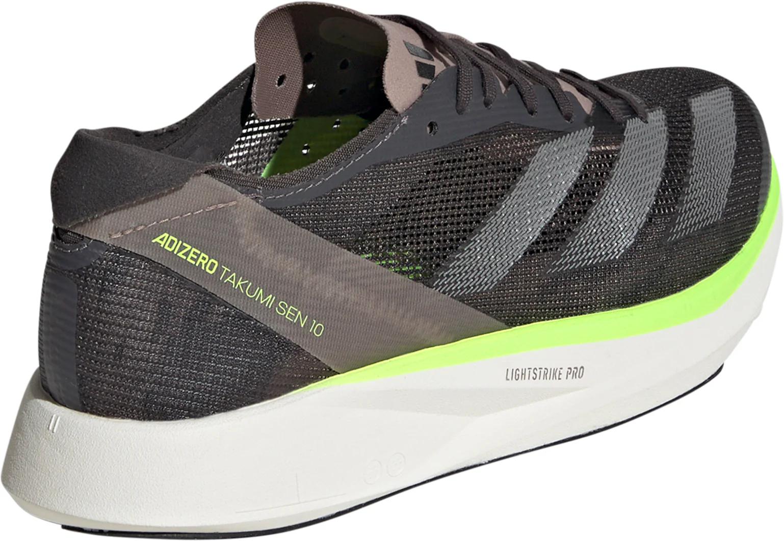 adidas Adizero Takumi Sen 10 Womens Running Shoes - Grey - Image 5