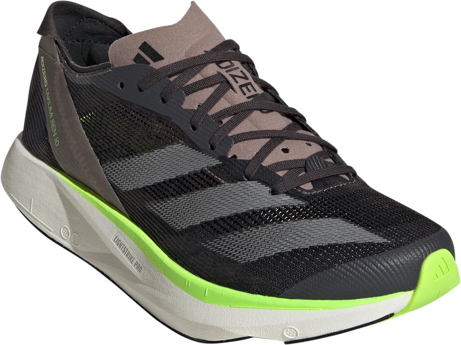 adidas Adizero Takumi Sen 10 Womens Running Shoes - Grey - Image 6