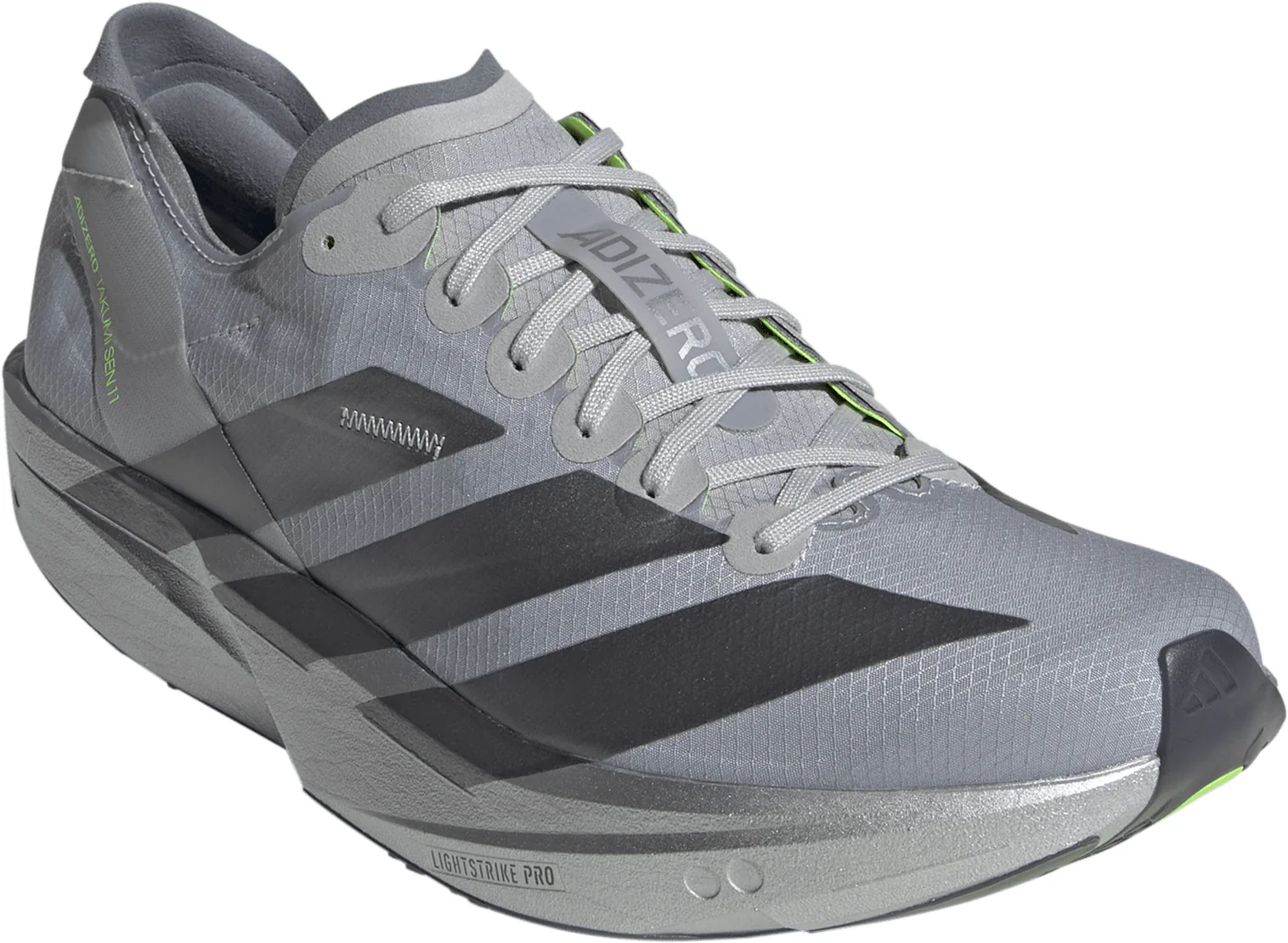 adidas Adizero Takumi Sen 11 Mens Running Shoes - Silver - Image 6