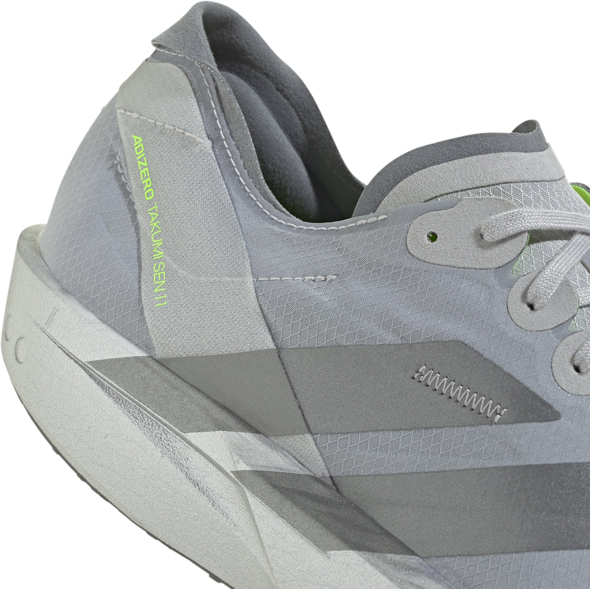 adidas Adizero Takumi Sen 11 Mens Running Shoes - Silver - Image 7