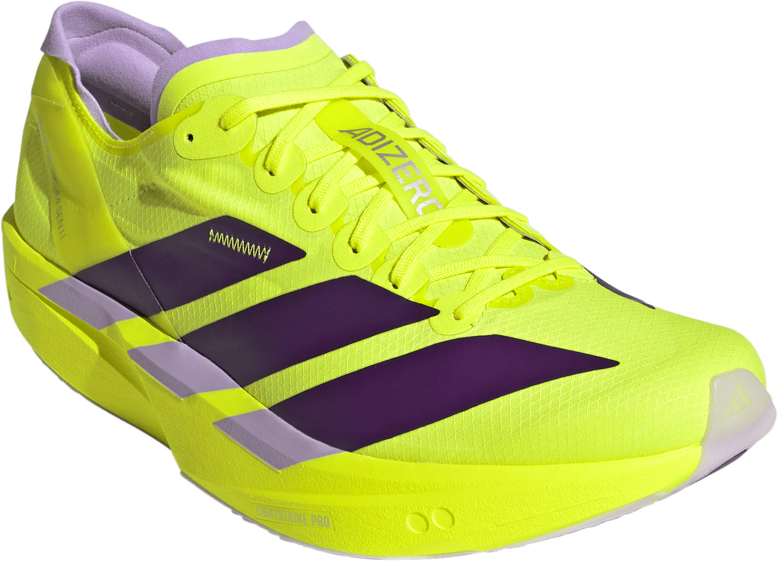 adidas Adizero Takumi Sen 11 Mens Running Shoes - Yellow - Image 6