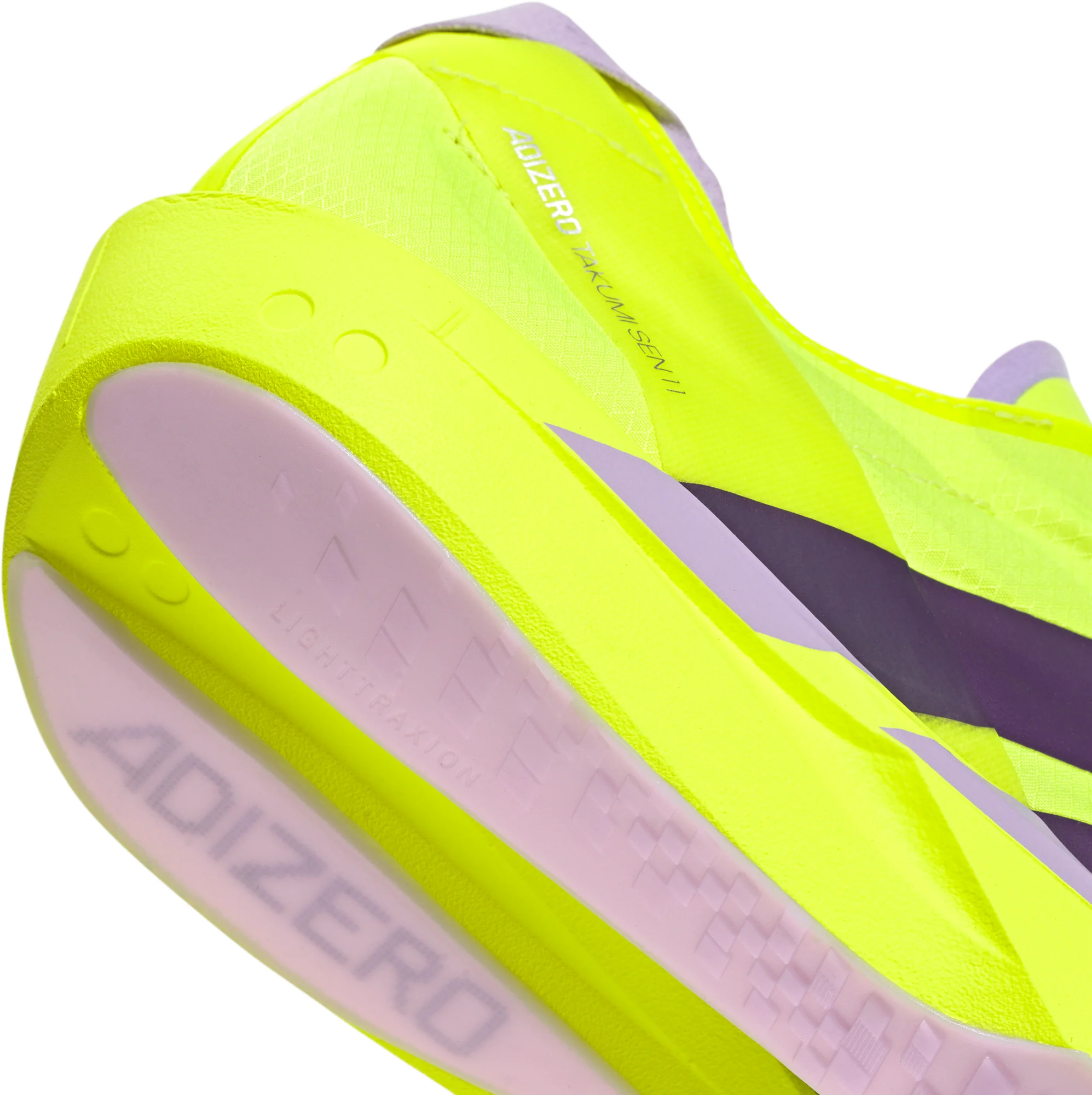 adidas Adizero Takumi Sen 11 Mens Running Shoes - Yellow - Image 8