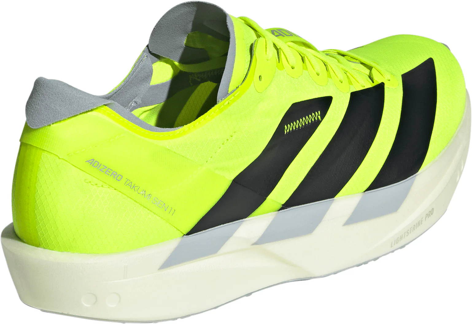 adidas Adizero Takumi Sen 11 Mens Running Shoes - Yellow - Image 5