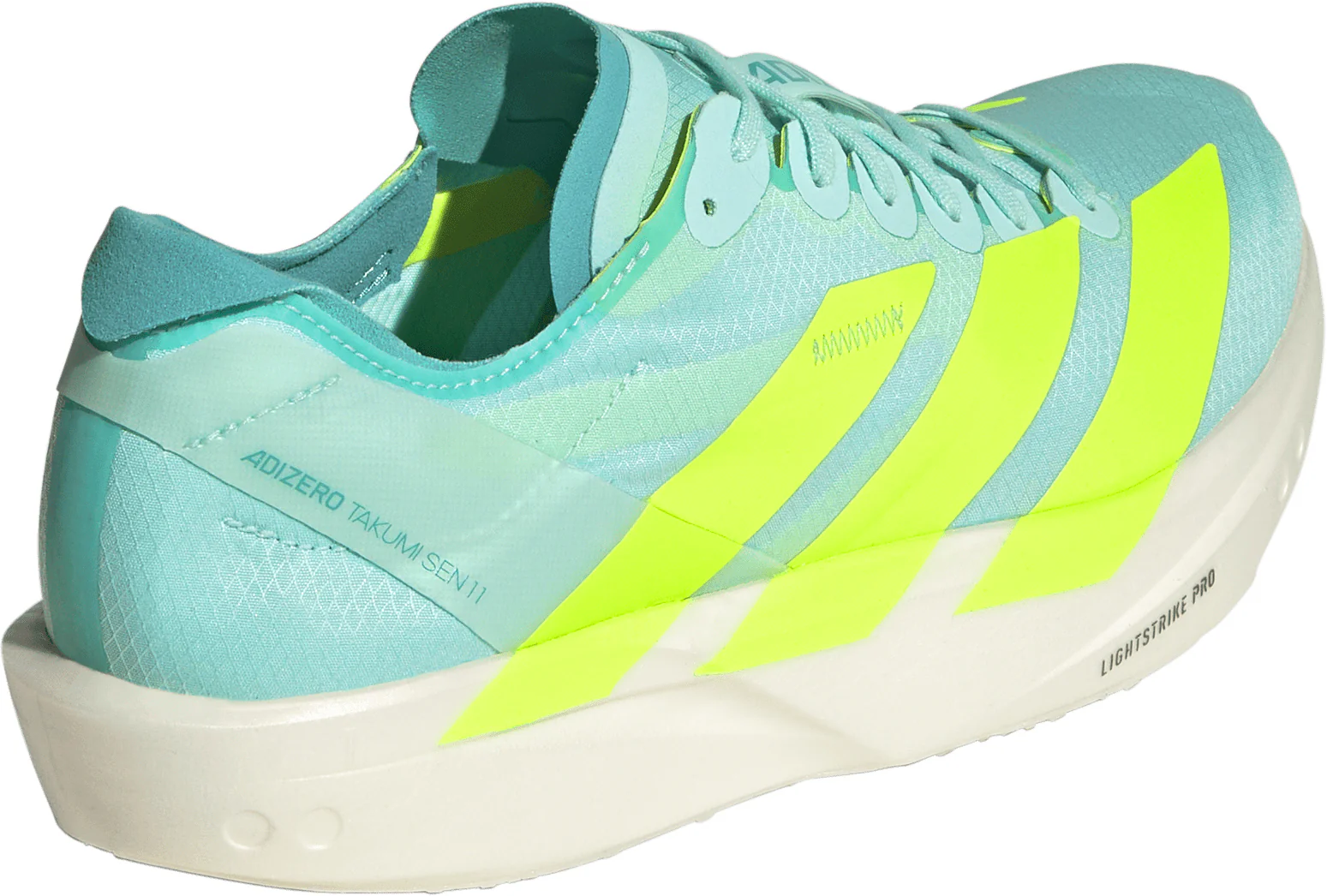 adidas Adizero Takumi Sen 11 Womens Running Shoes - Green - Image 5