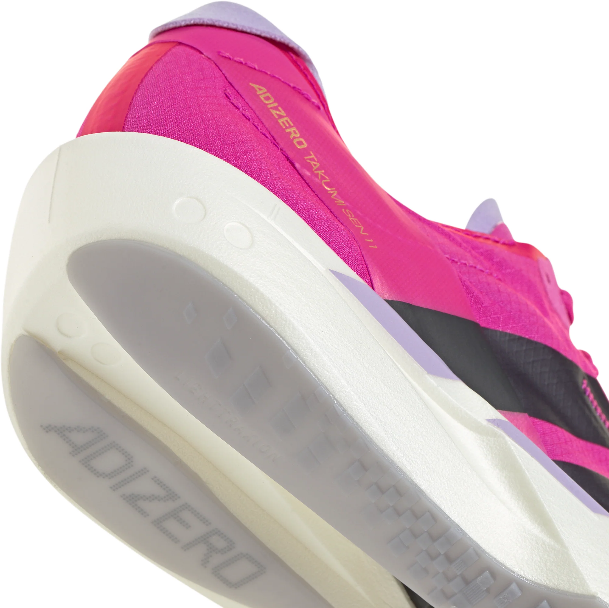 adidas Adizero Takumi Sen 11 Womens Running Shoes - Pink - Image 9