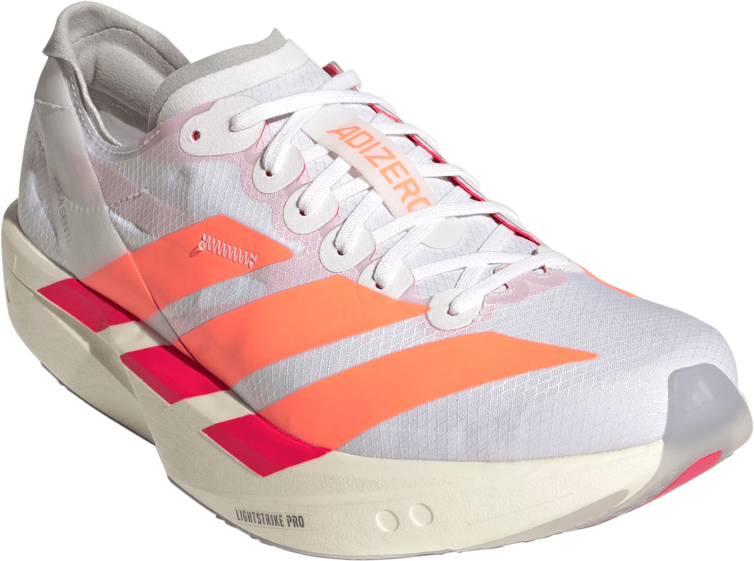 adidas Adizero Takumi Sen 11 Womens Running Shoes - White - Image 6