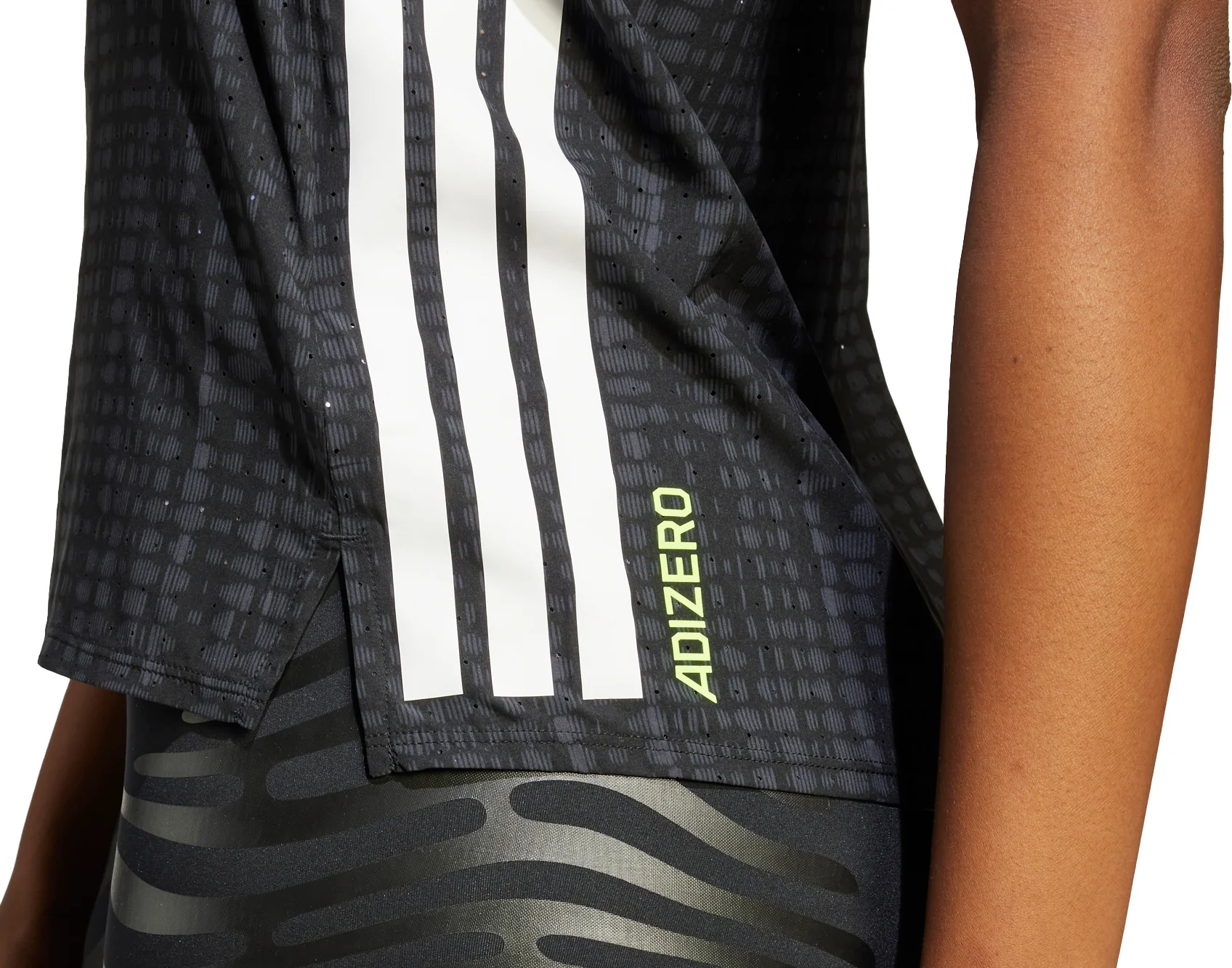 adidas Adizero Womens Running Vest Tank Top - Black - Image 3