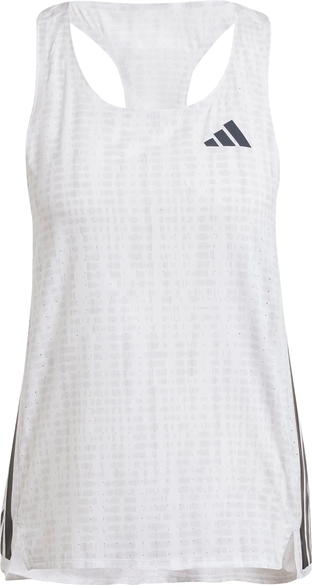 adidas Adizero Womens Running Vest Tank Top - White - Image 5
