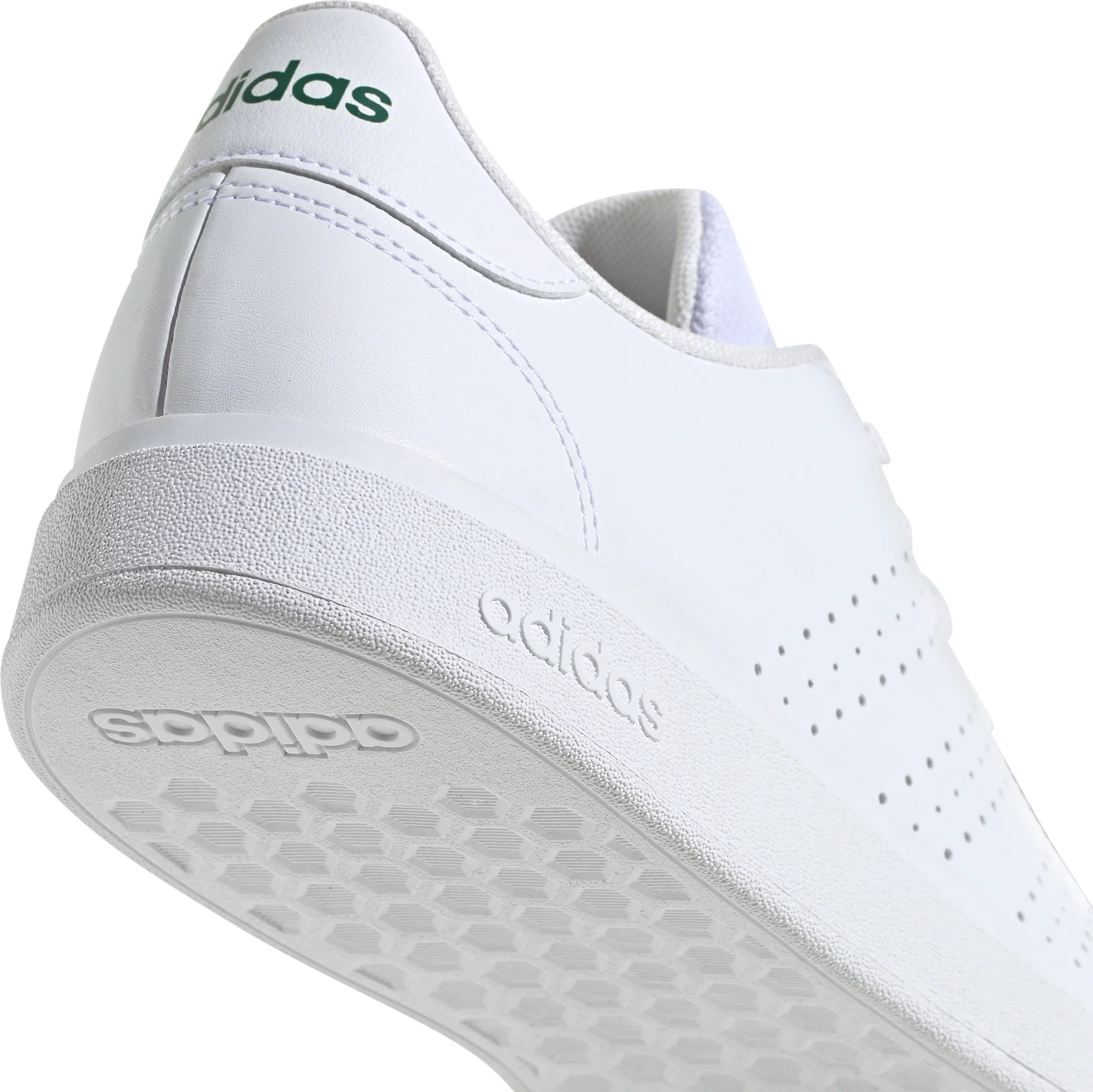 adidas Advantage Base 2 Mens Trainers - White - Image 8