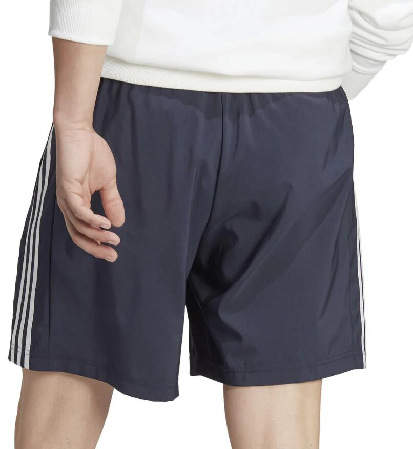 adidas AeroReady Essentials Chelsea 3 Stripes Mens Training Shorts - Blue - Image 2