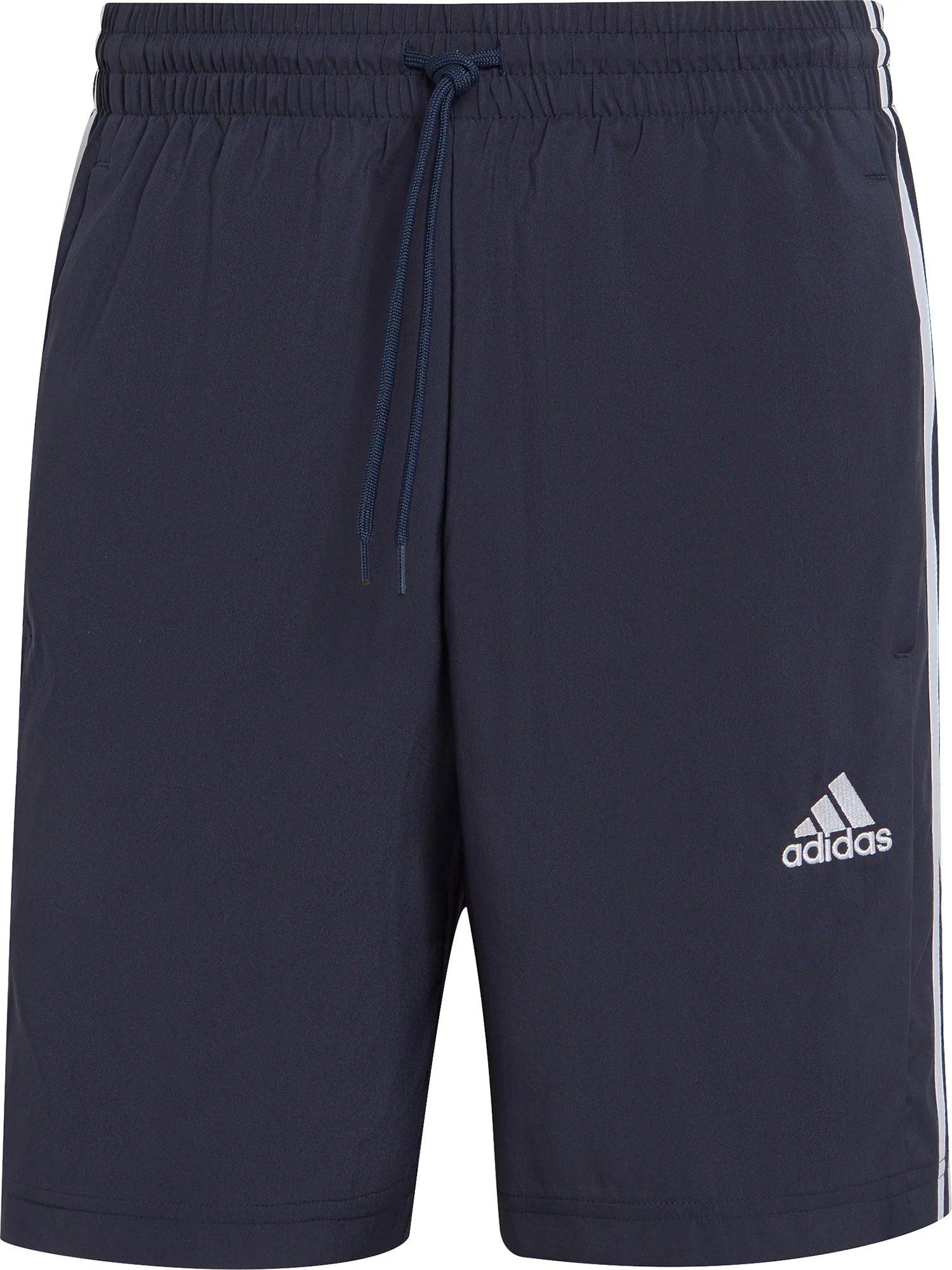 adidas AeroReady Essentials Chelsea 3 Stripes Mens Training Shorts - Blue - Image 5