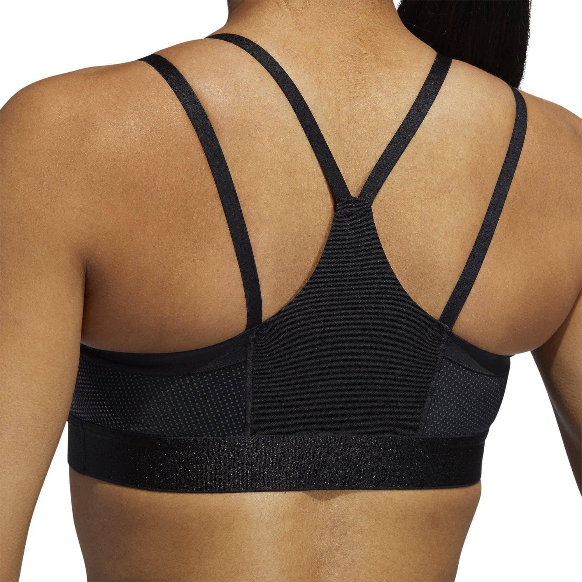 adidas All Me Womens Sports Bra - Black - Image 2