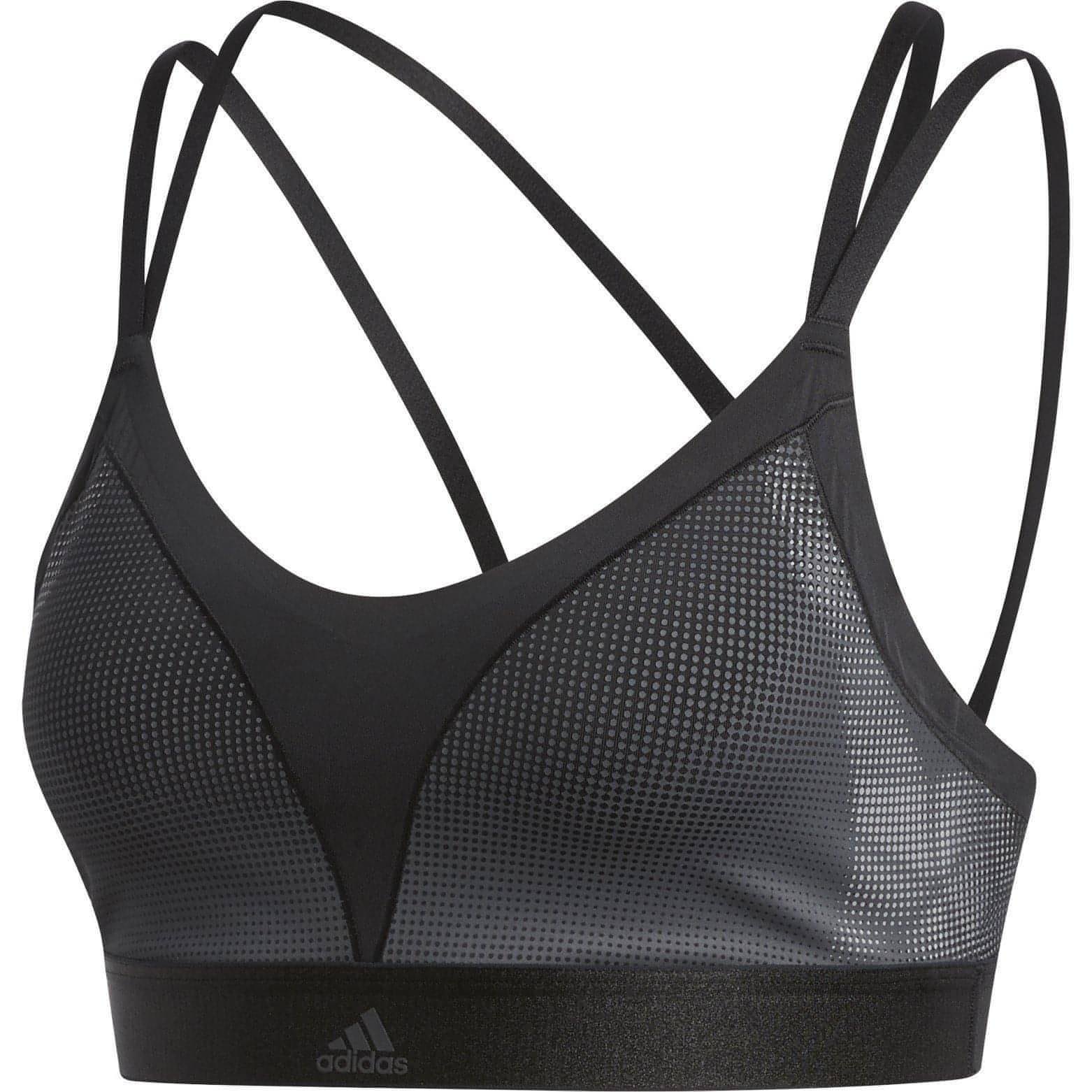 adidas All Me Womens Sports Bra - Black - Image 4