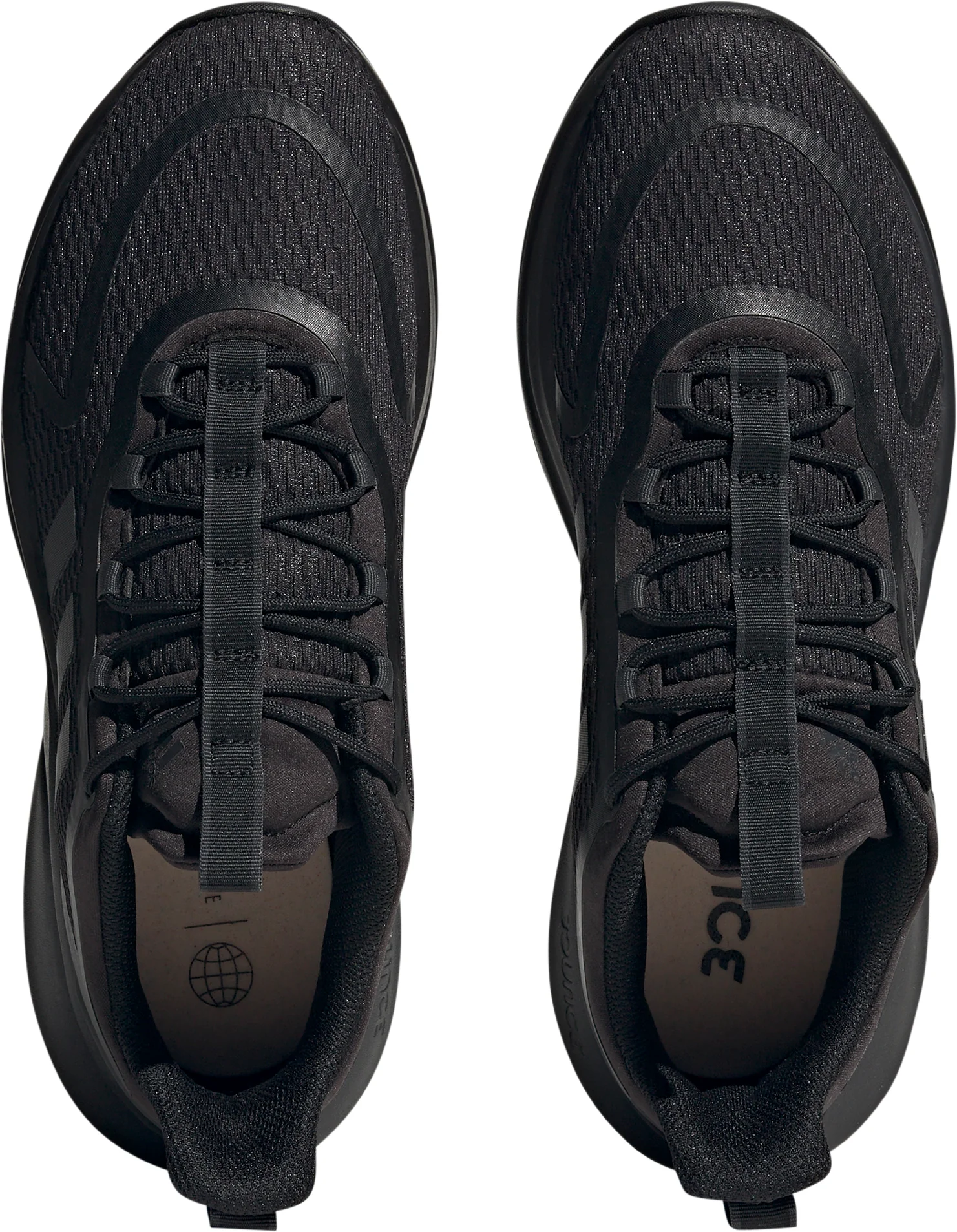adidas AlphaBounce + Mens Training Shoes - Black - Image 4