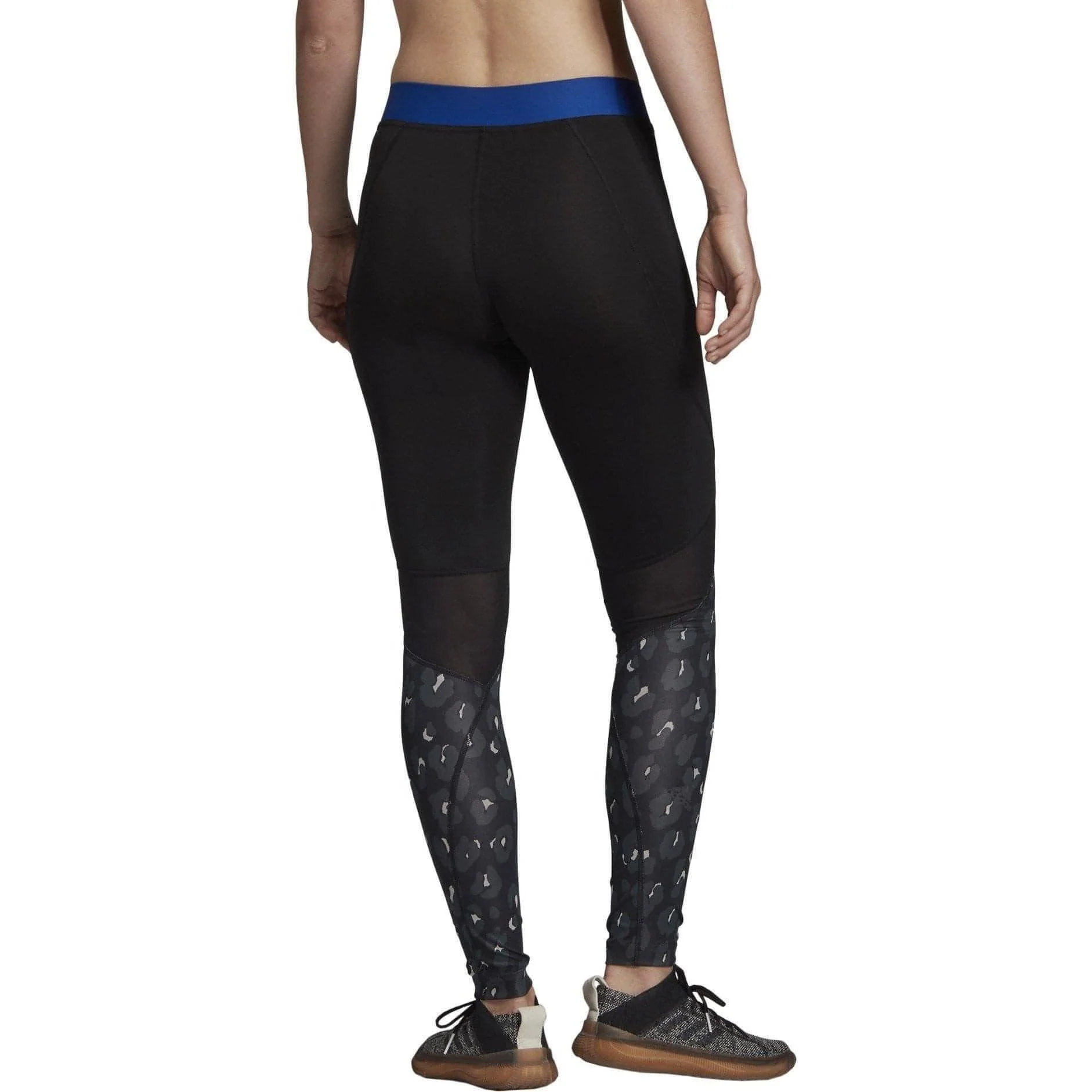 adidas AlphaSkin Iteration Womens Long Training Tights - Black - Image 2
