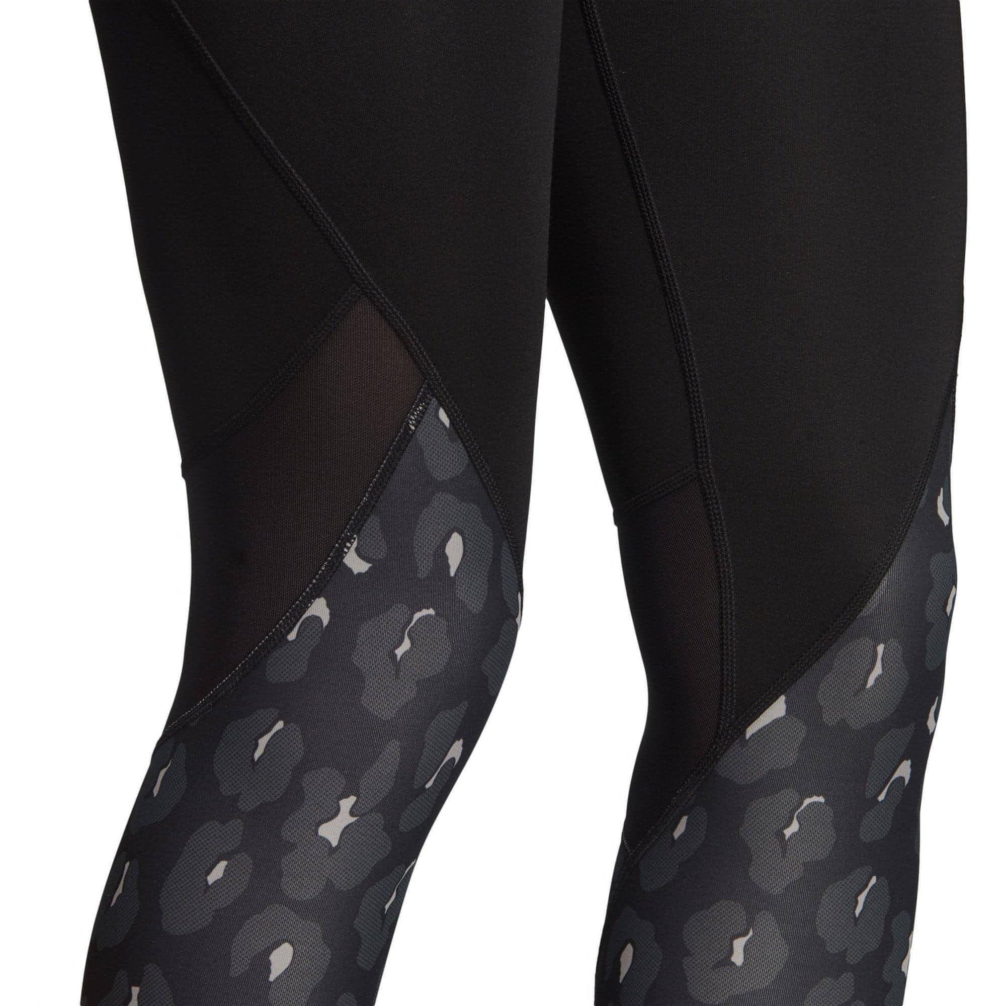 adidas AlphaSkin Iteration Womens Long Training Tights - Black - Image 4
