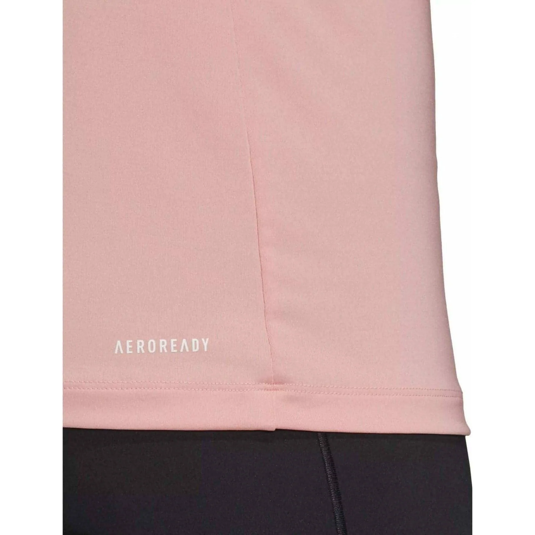 adidas Badge Of Sport Womens Training Vest Tank Top - Pink - Image 5