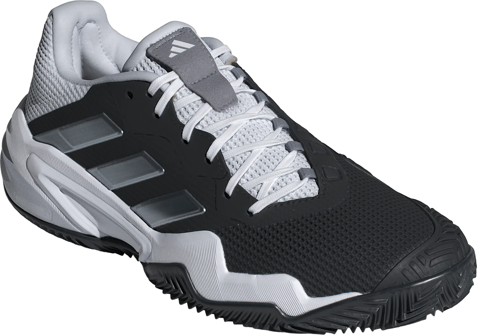 adidas Barricade 13 Clay Mens Tennis Shoes - Black - Image 6