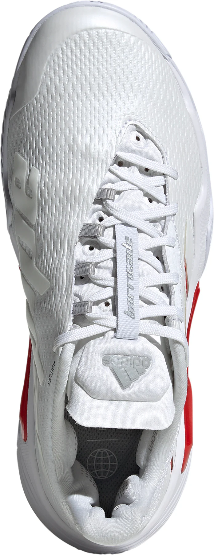 adidas Barricade Womens Tennis Shoes - White - Image 4