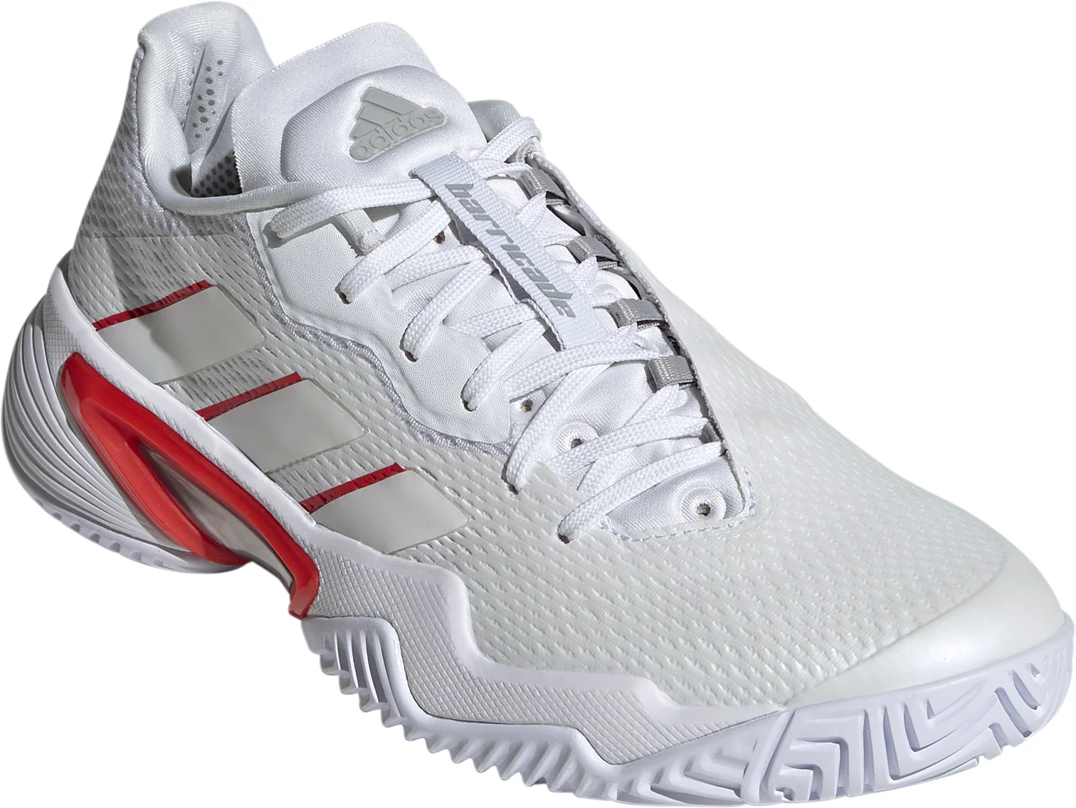adidas Barricade Womens Tennis Shoes - White - Image 6