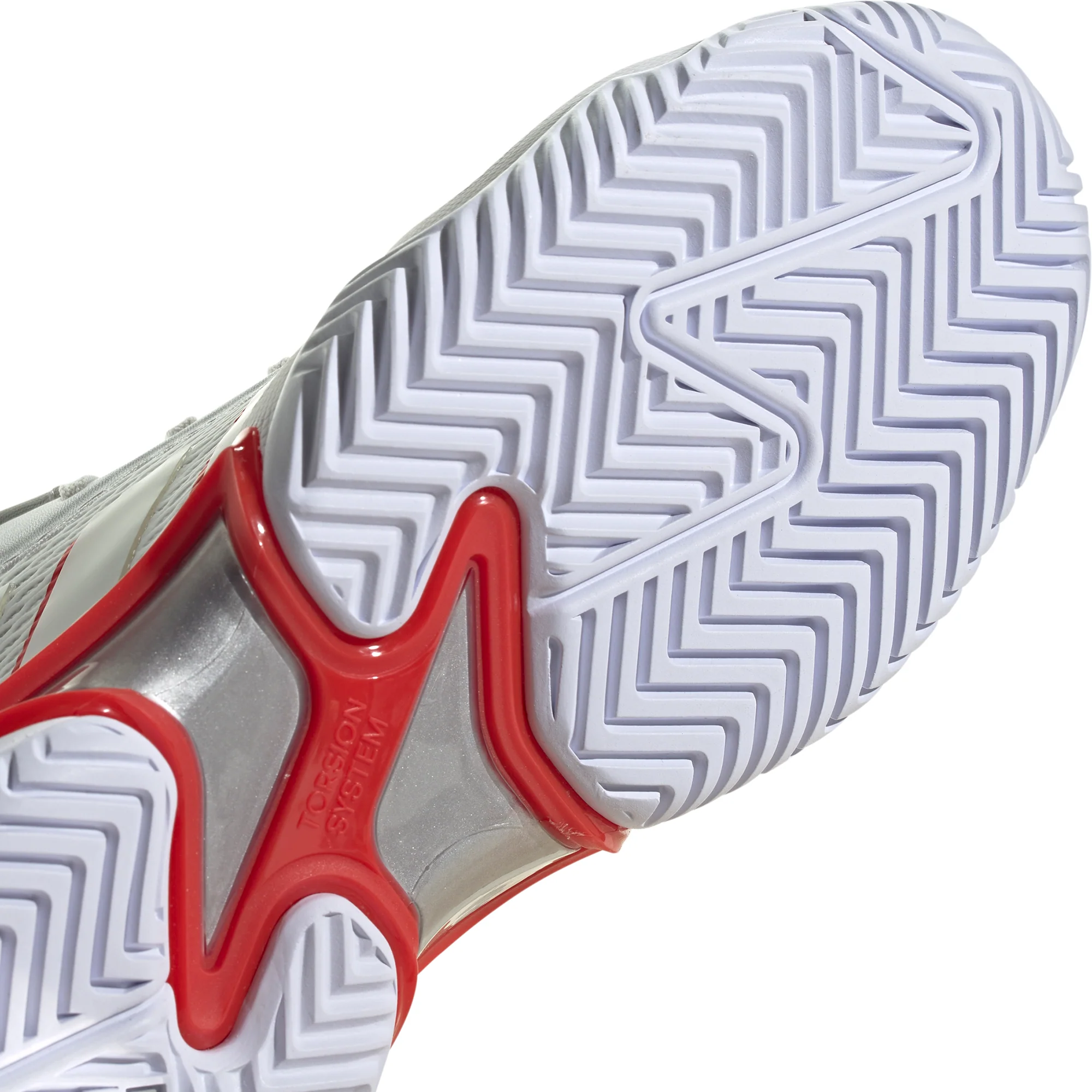 adidas Barricade Womens Tennis Shoes - White - Image 7