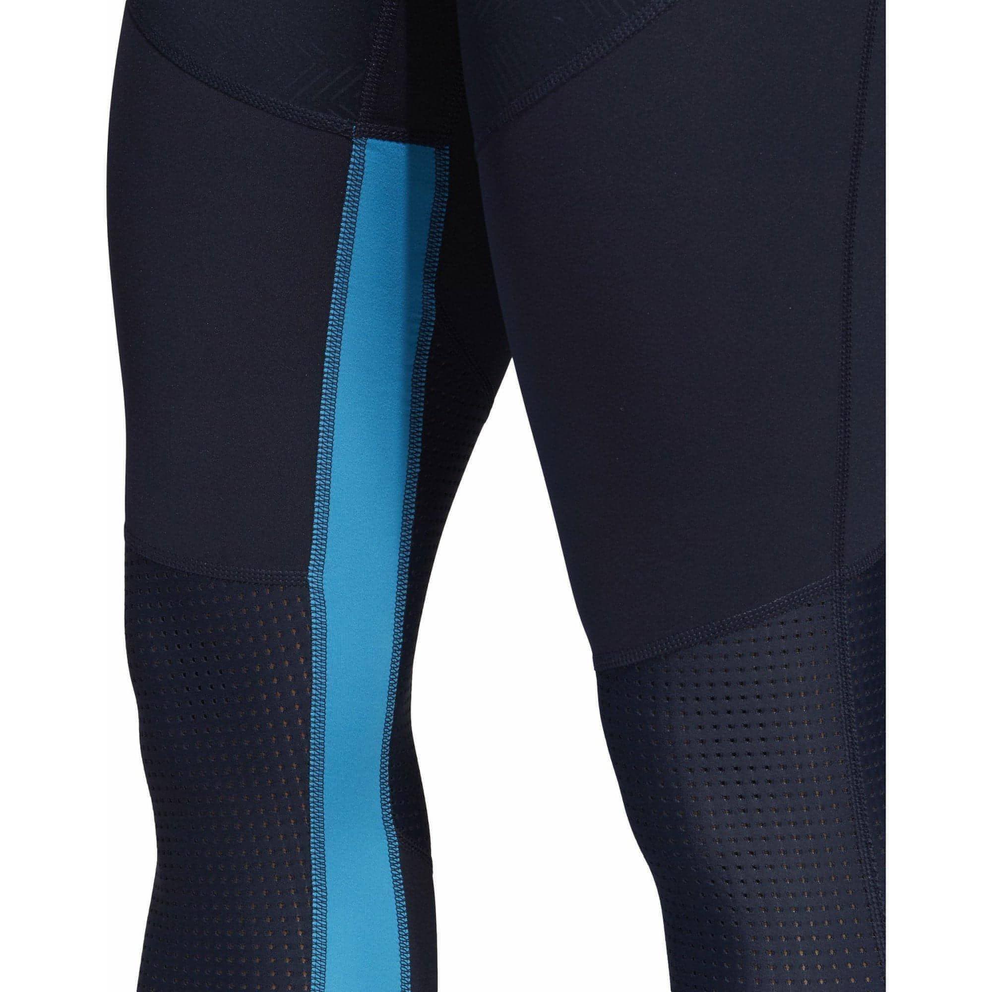 adidas Believe This High Rise Womens Long Training Tights - Blue - Image 5