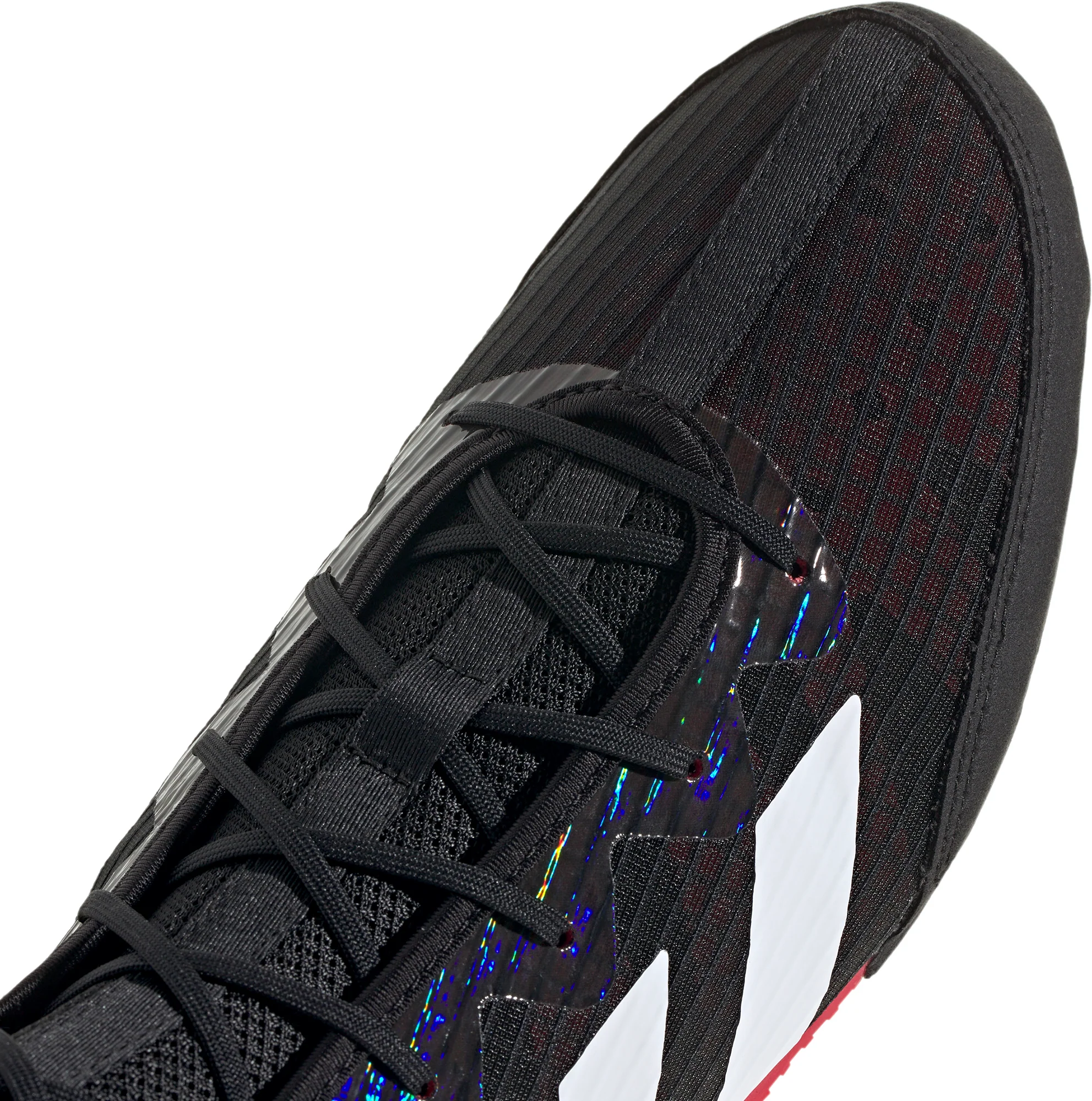 adidas Box Hog 4 Mens Boxing Shoes - Black - Image 7
