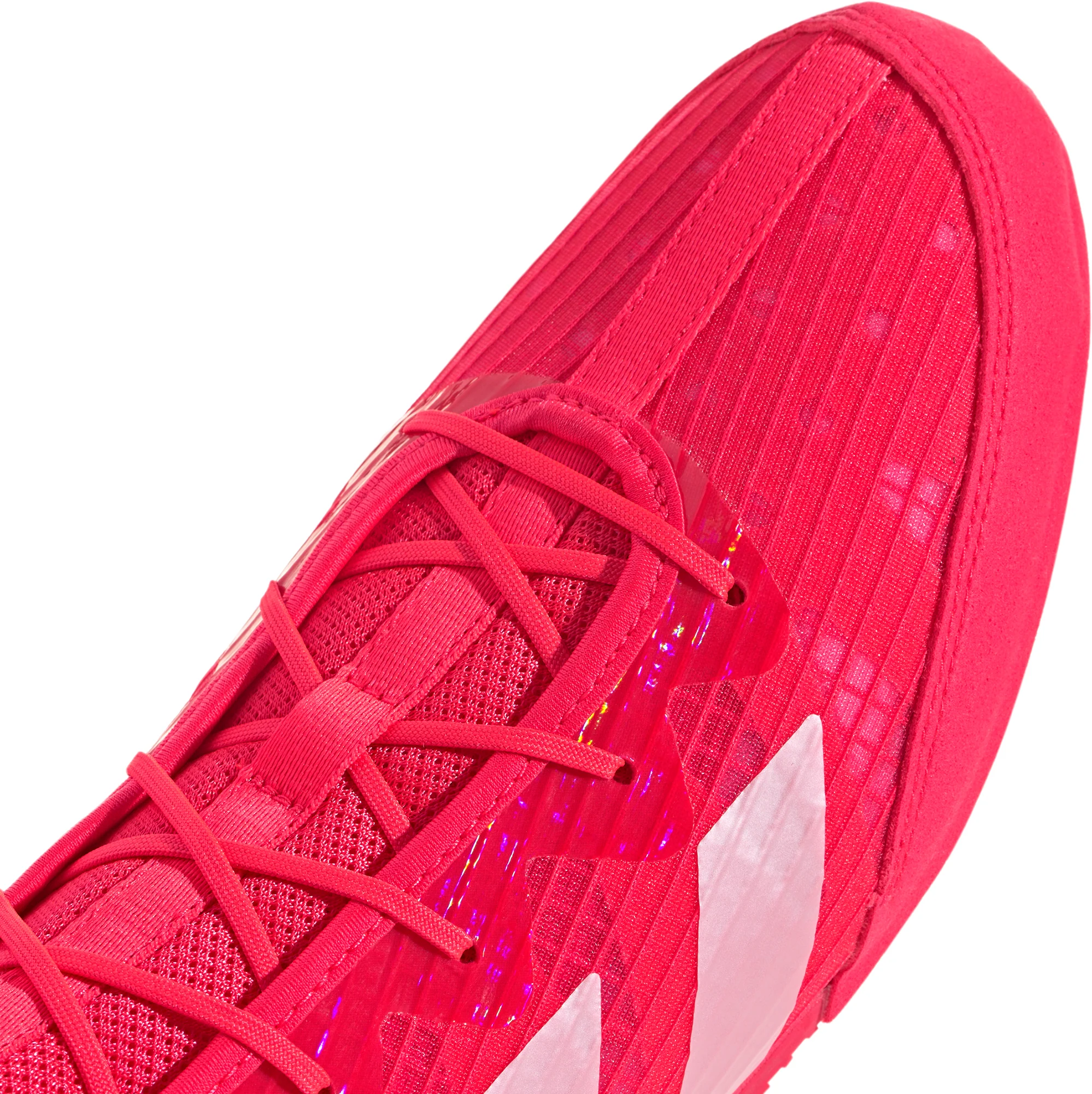 adidas Box Hog 4 Mens Boxing Shoes - Red - Image 8