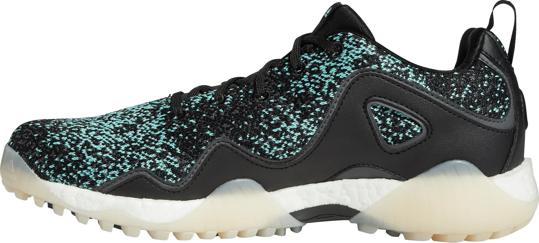 adidas CodeChaos 21 Spikeless Mens Golf Shoes - Black - Image 3