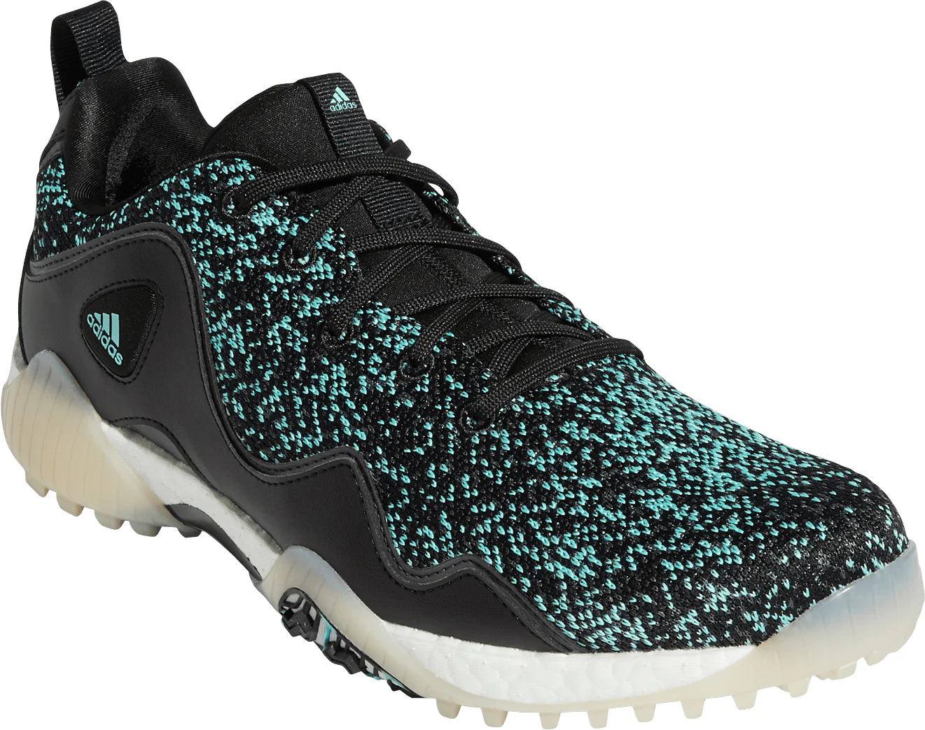 adidas CodeChaos 21 Spikeless Mens Golf Shoes - Black - Image 6