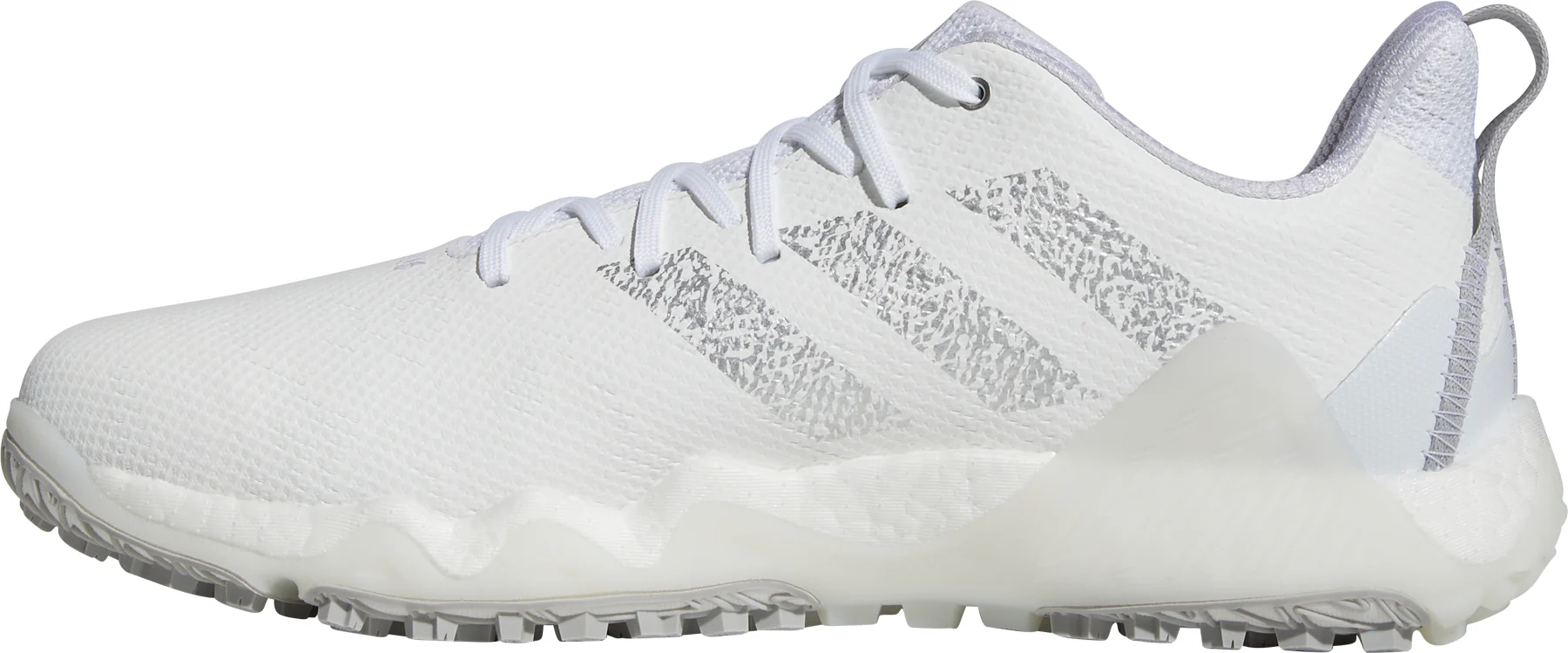 adidas CodeChaos Spikeless Mens Golf Shoes - White - Image 3
