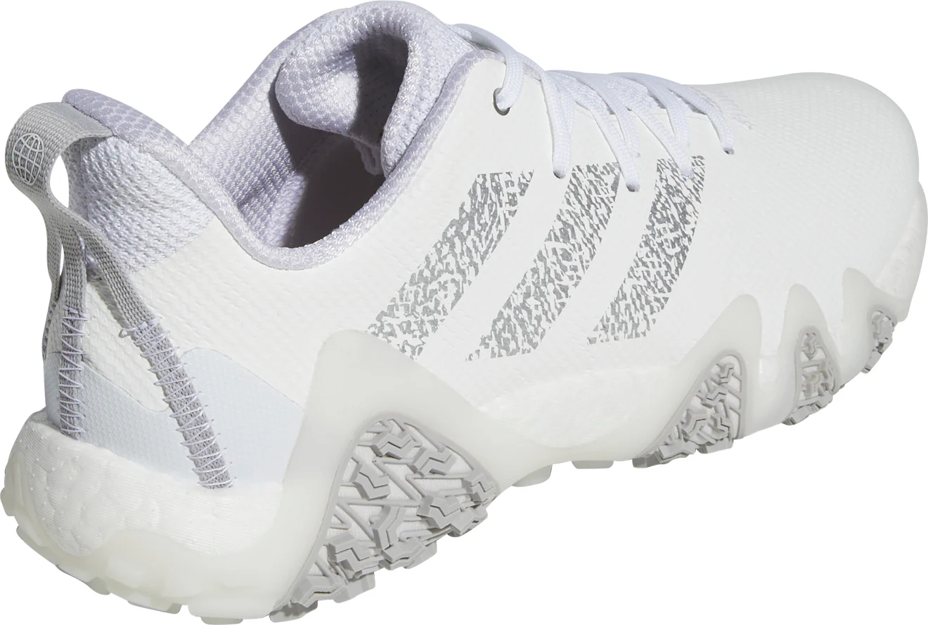 adidas CodeChaos Spikeless Mens Golf Shoes - White - Image 5