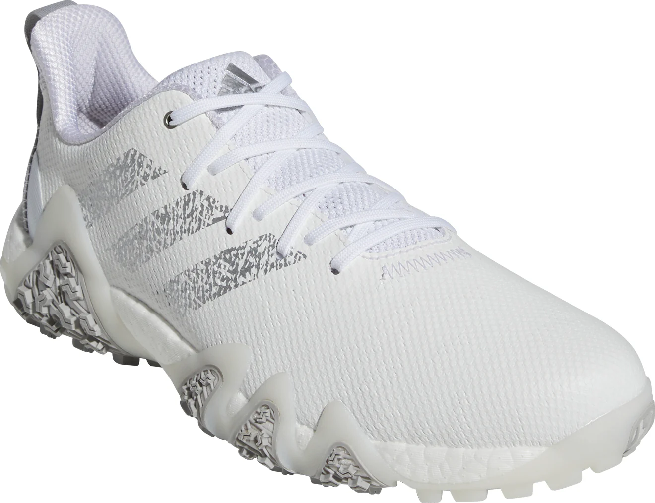adidas CodeChaos Spikeless Mens Golf Shoes - White - Image 6