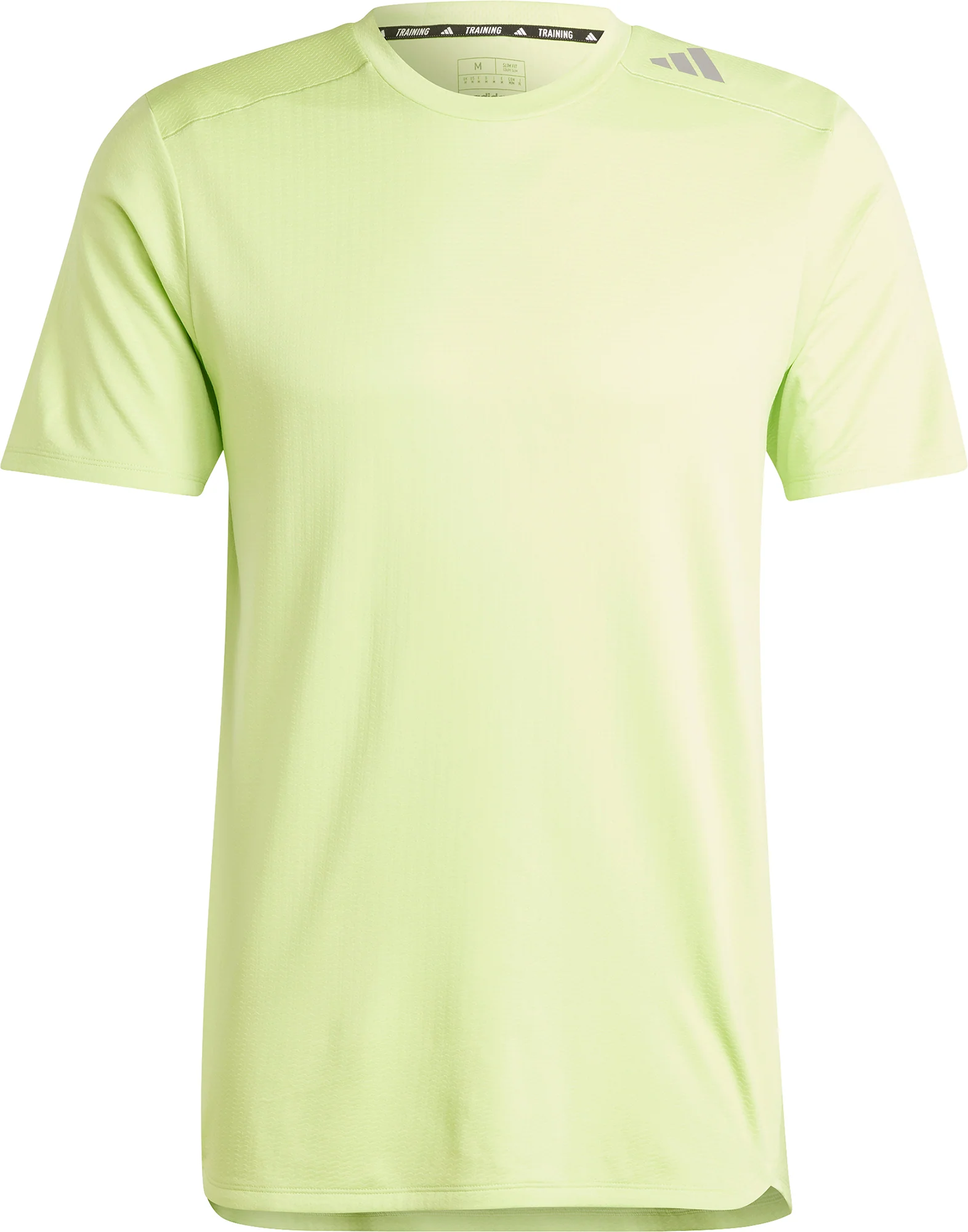 adidas Designed 4 Training Short Sleeve Mens Training Top - Green - Image 5