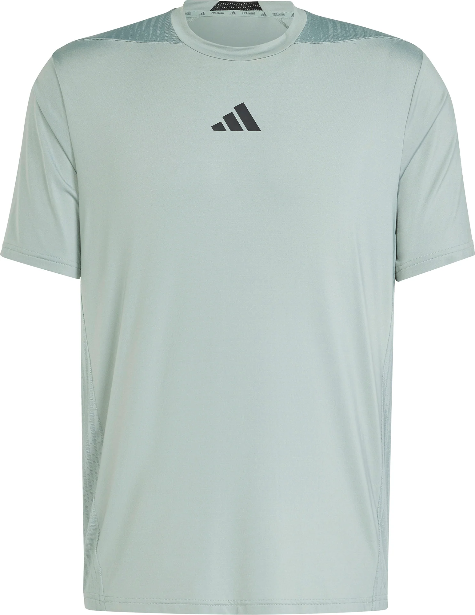 adidas Designed For Training Intensity Short Sleeve Mens Training Top - Green - Image 5