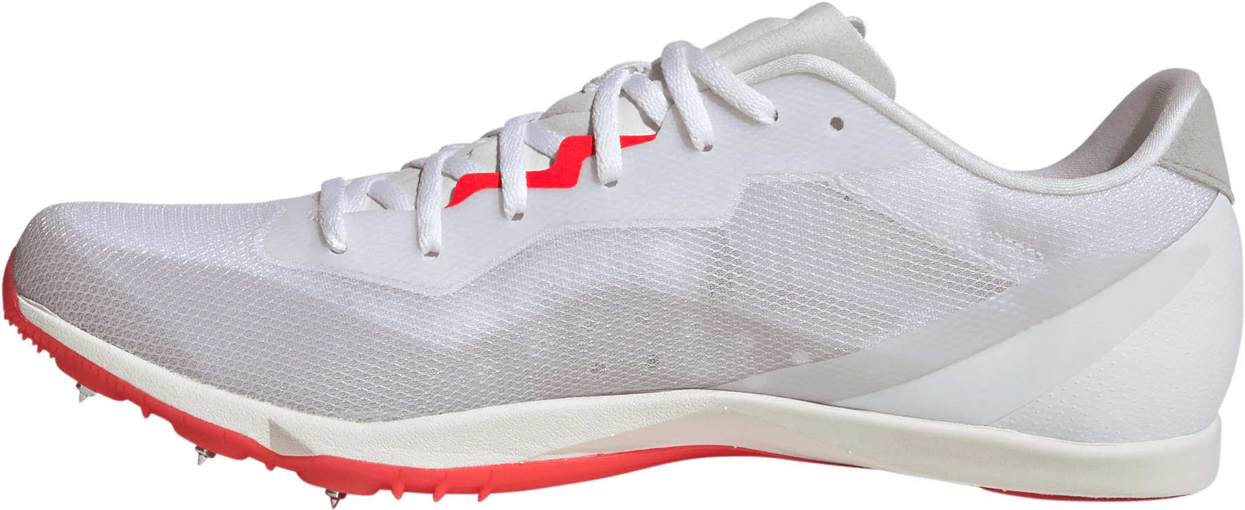 adidas Distancestar Running Spikes - White - Image 3