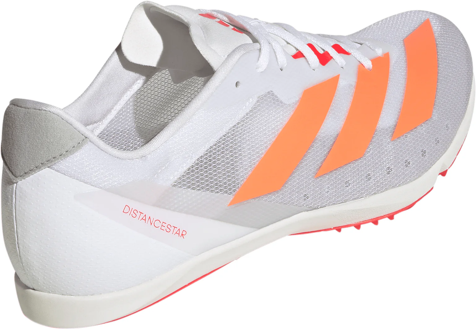 adidas Distancestar Running Spikes - White - Image 5