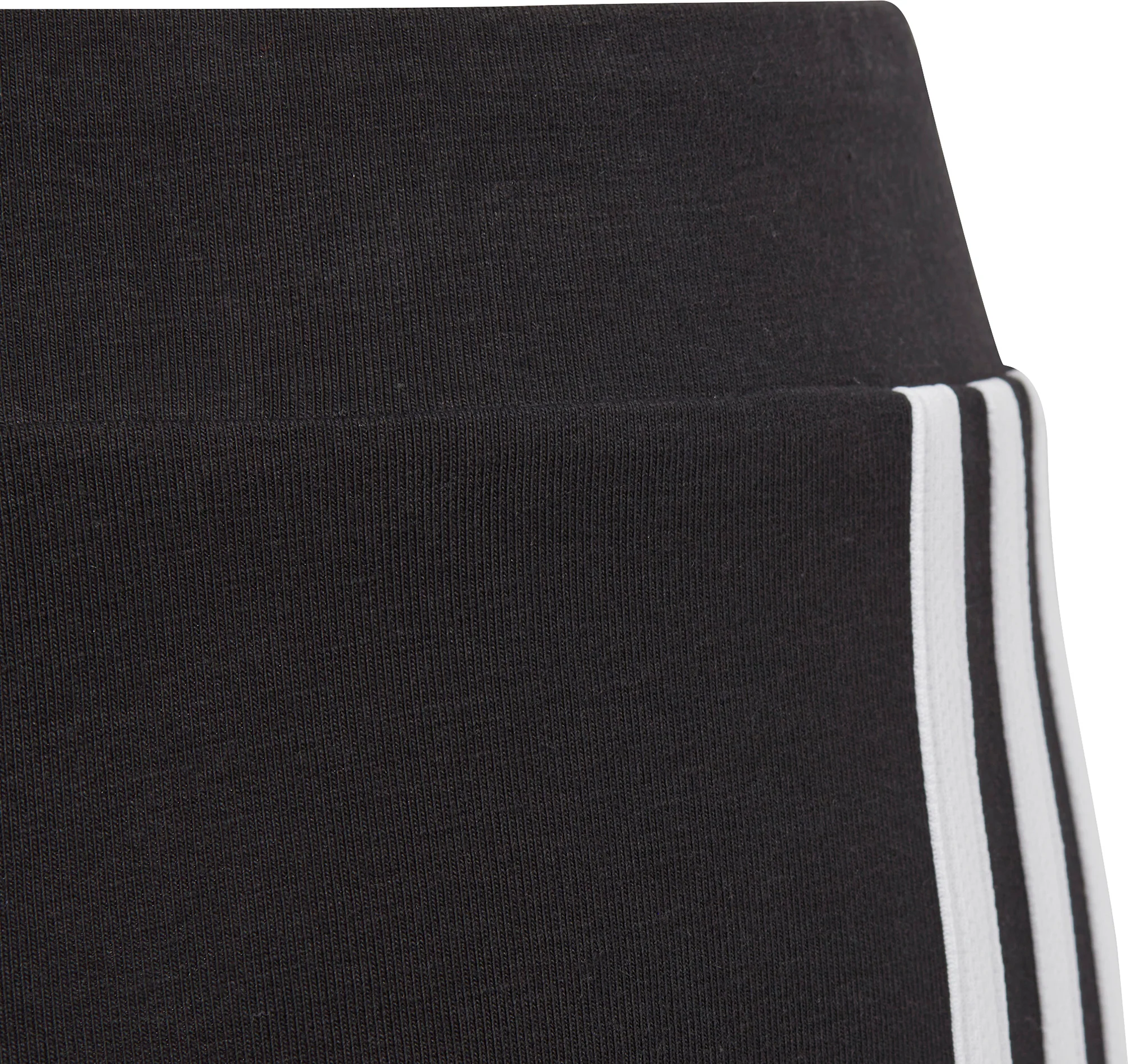 adidas Essentials 3 Stripes Junior Short Tights - Black - Image 4