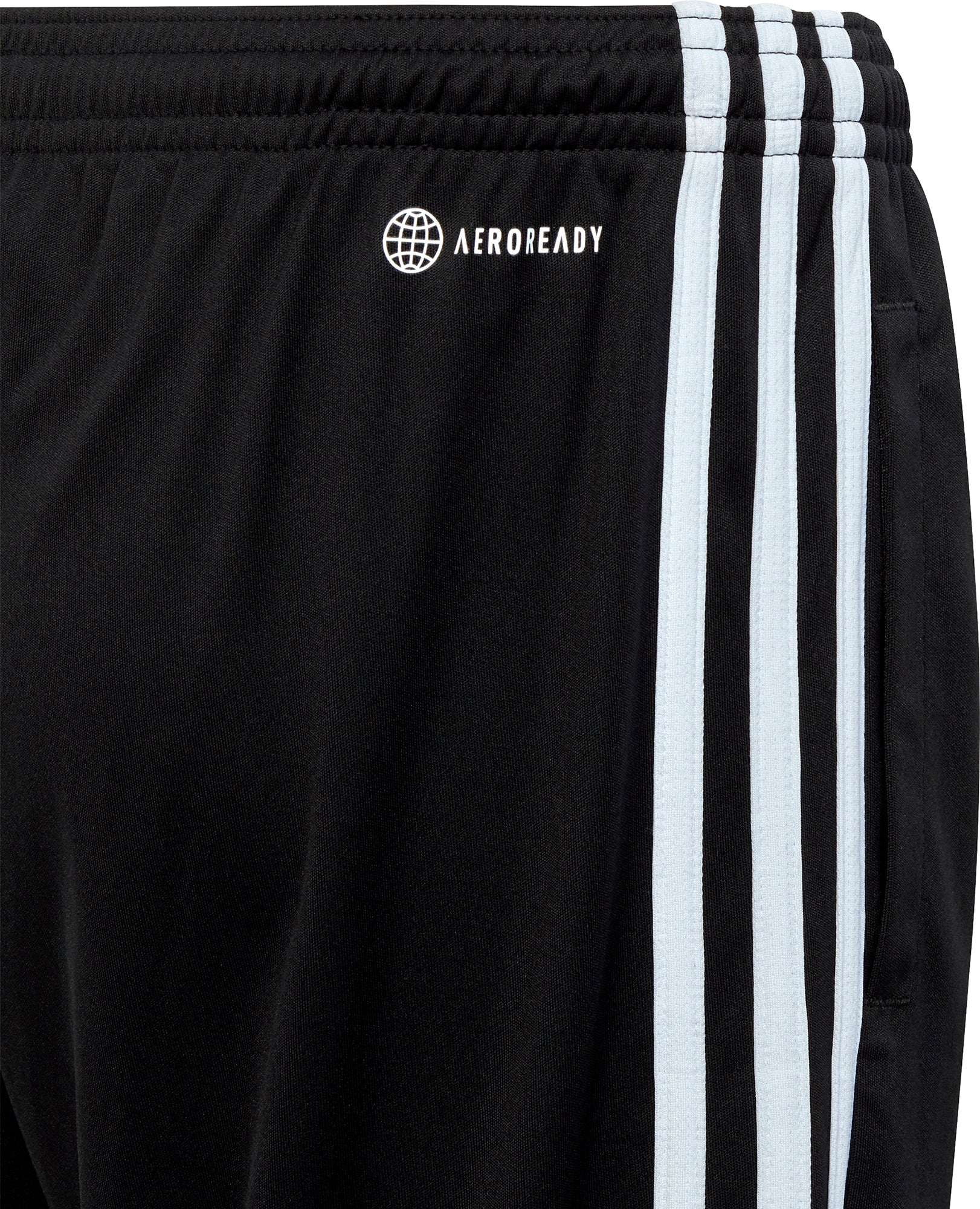 adidas Essentials 3 Stripes Junior Training Shorts - Black - Image 5