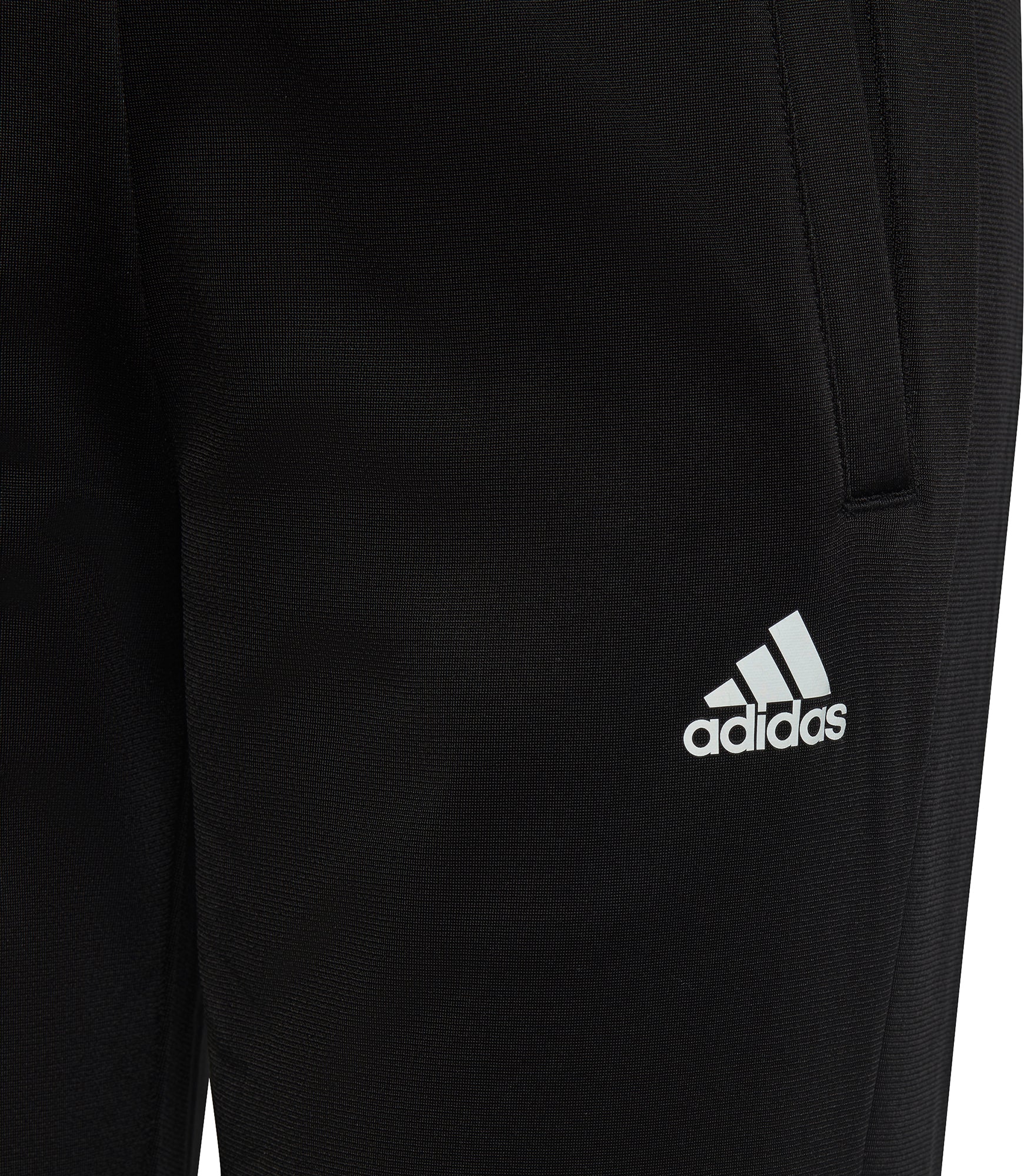 adidas Essentials Big Logo Junior Tracksuit - Black - Image 7
